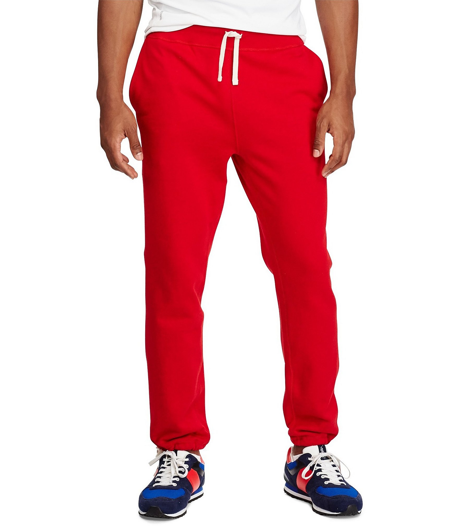 polo pants red