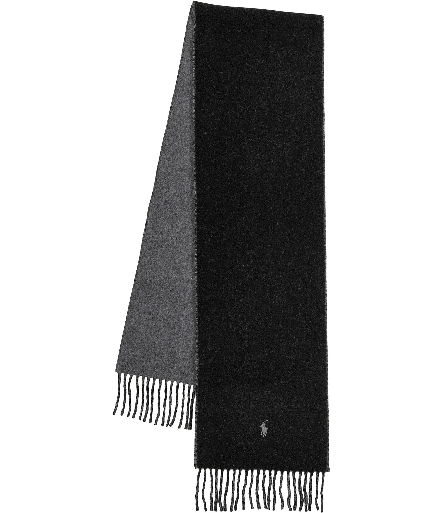 Polo Ralph Lauren Classic Reversible Wool-Blend Scarf