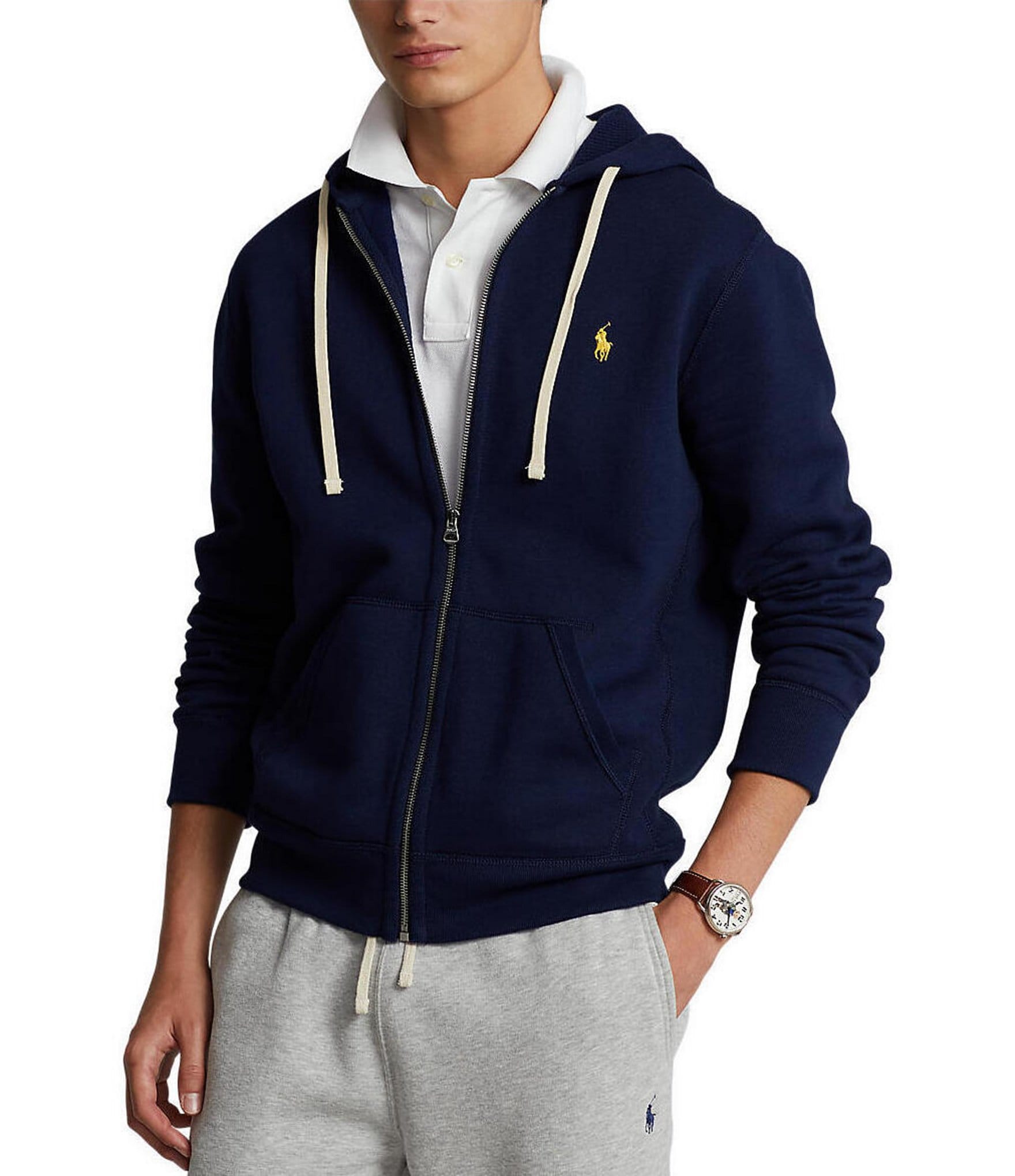 Dark blue polo online sweatsuit