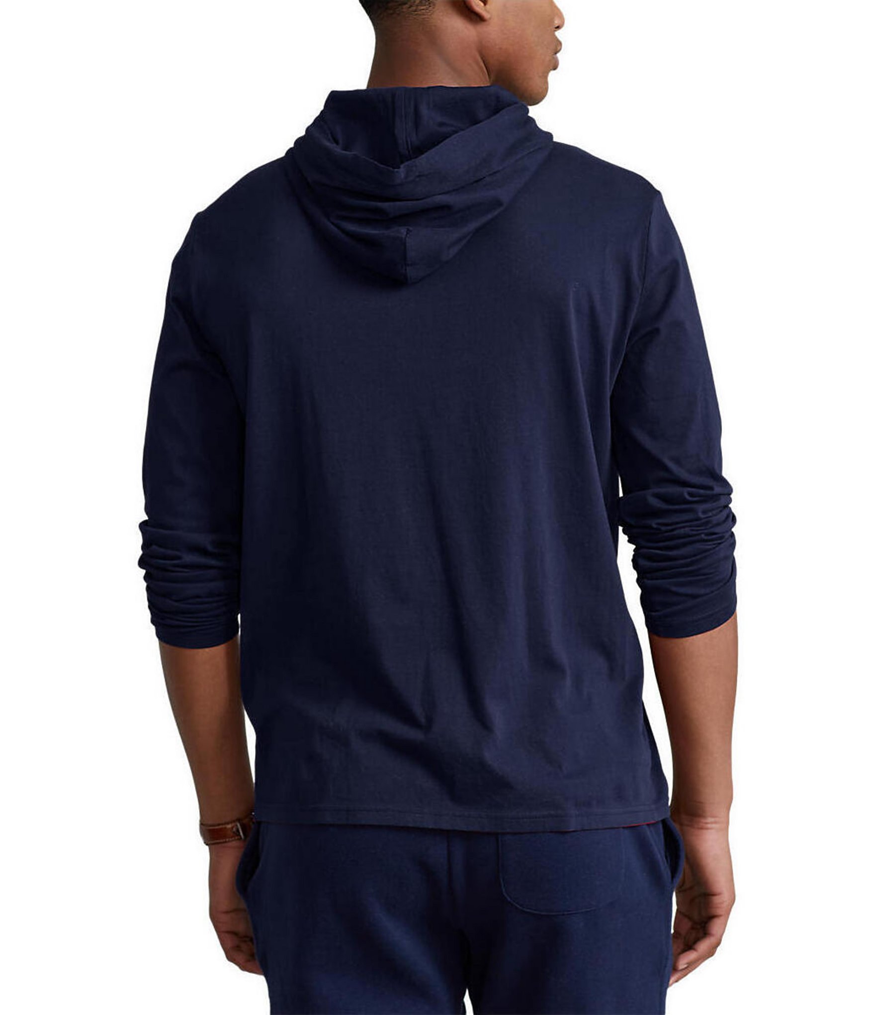 Polo Ralph Lauren Cotton Jersey Long-Sleeve Hoodie