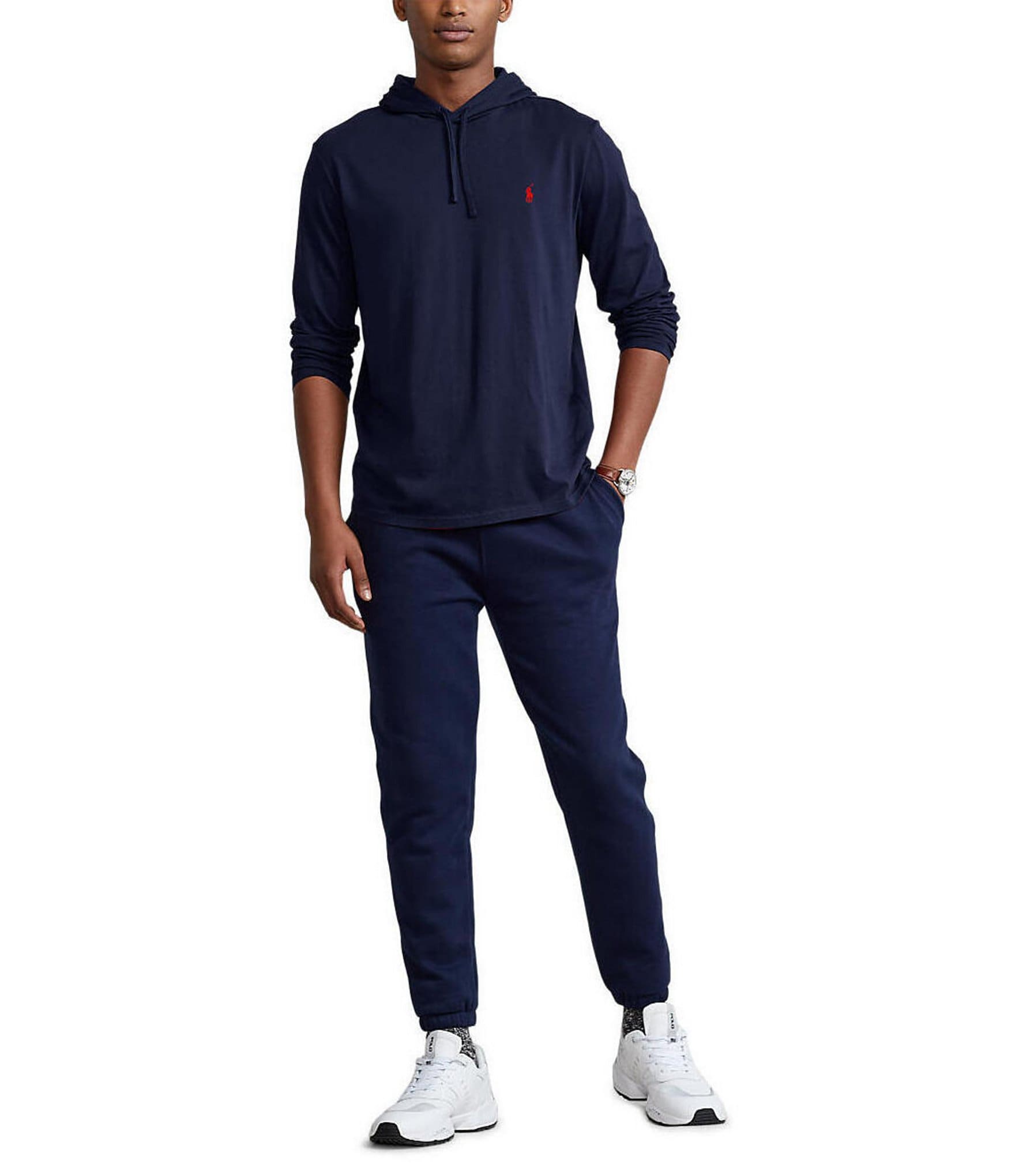 Polo Ralph Lauren Cotton Jersey Long-Sleeve Hoodie