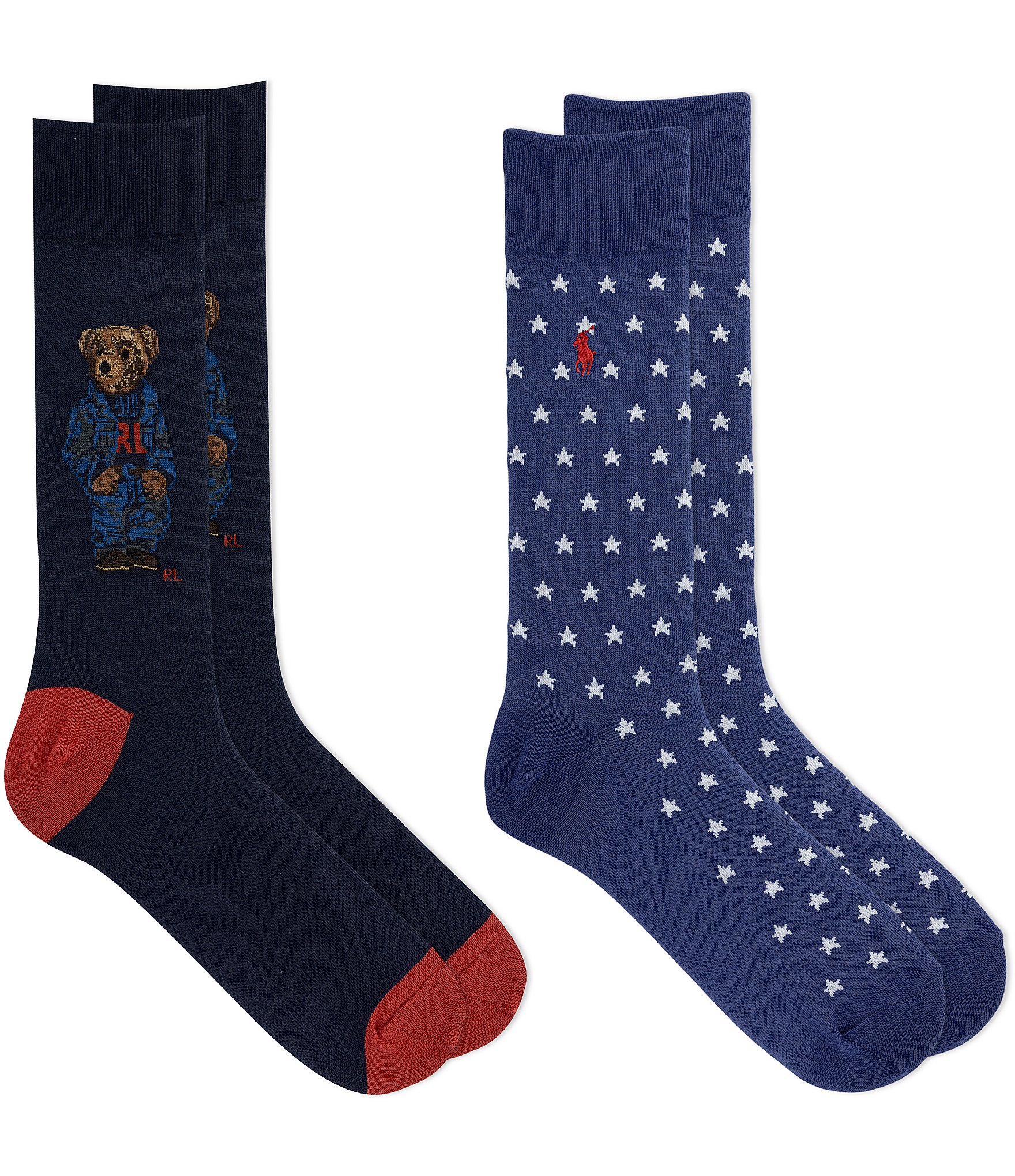 Polo Ralph Lauren Crew Socks 2-Pack | Dillard's