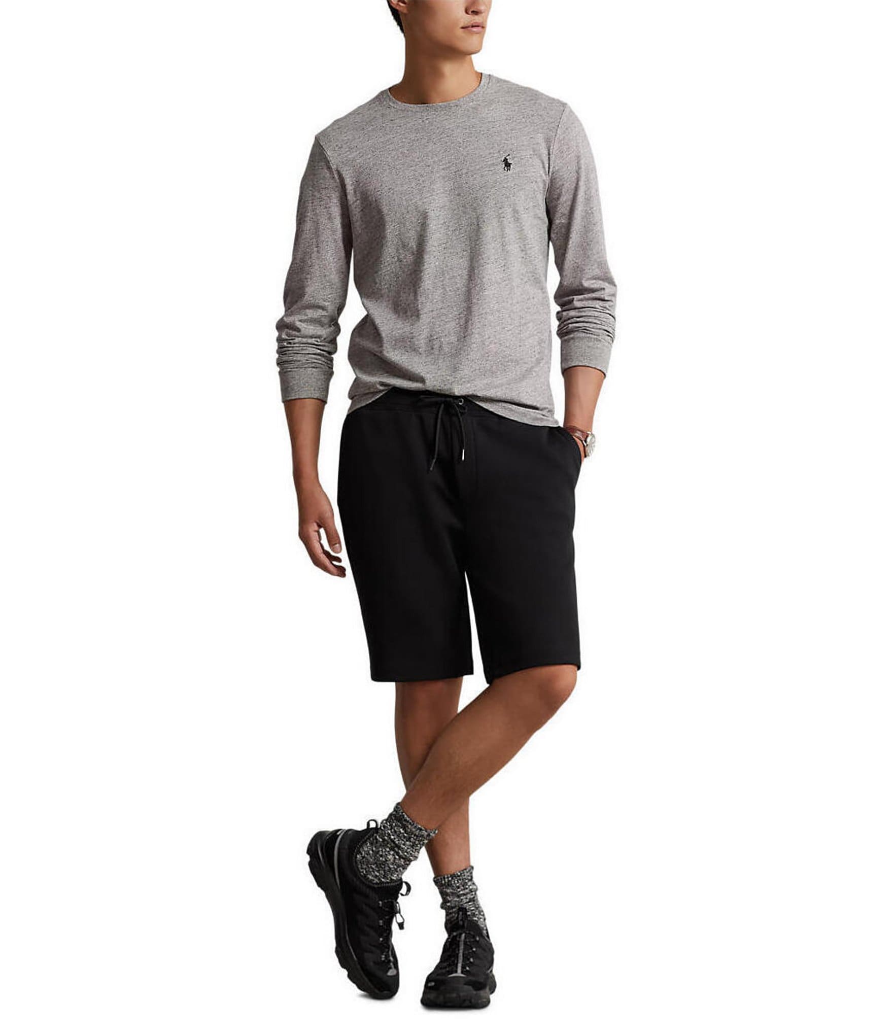 Polo Ralph Lauren Double-Knit 7.75#double; Inseam Shorts