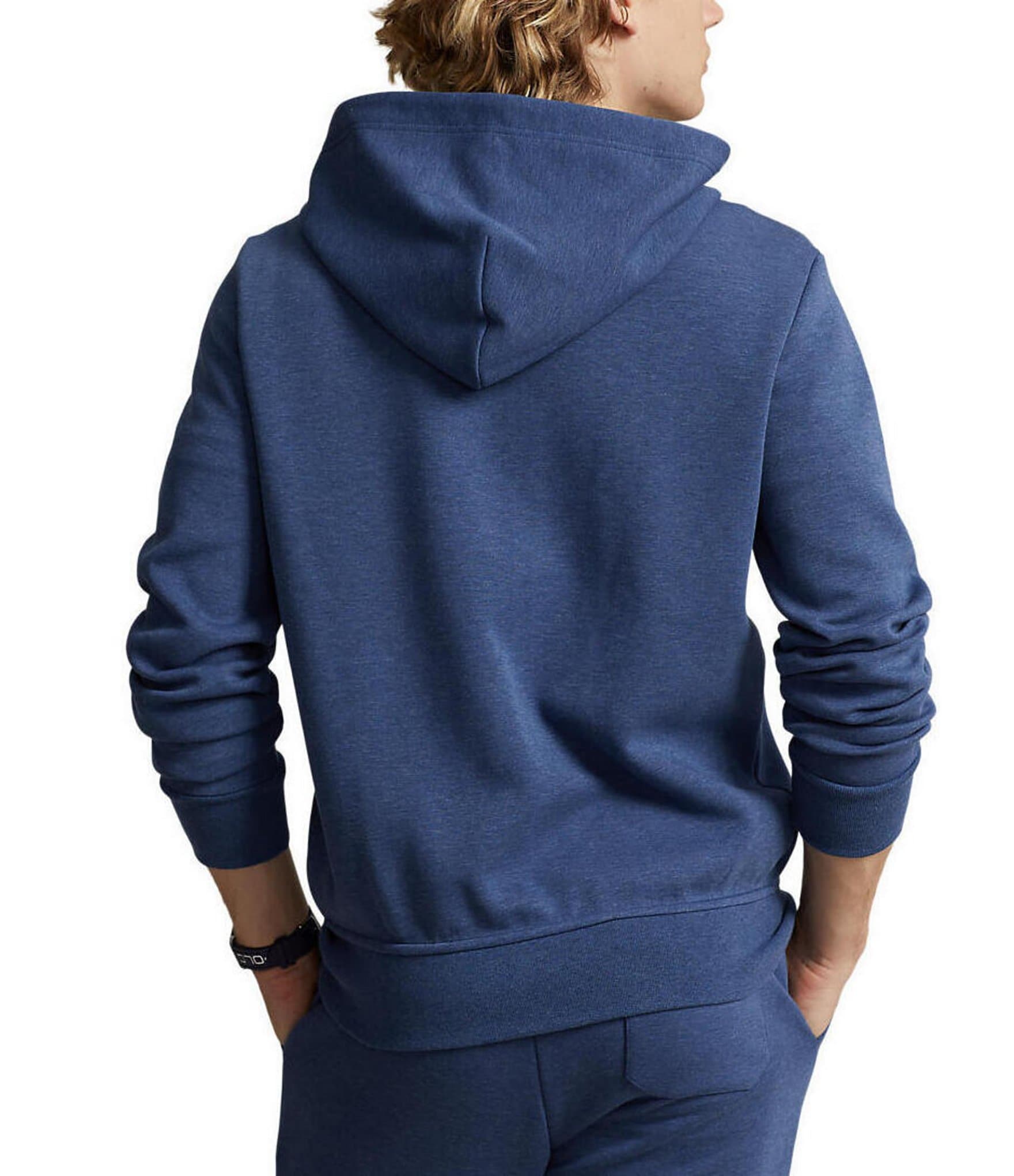 Polo Ralph Lauren Double-Knit Full-Zip Hoodie Jacket