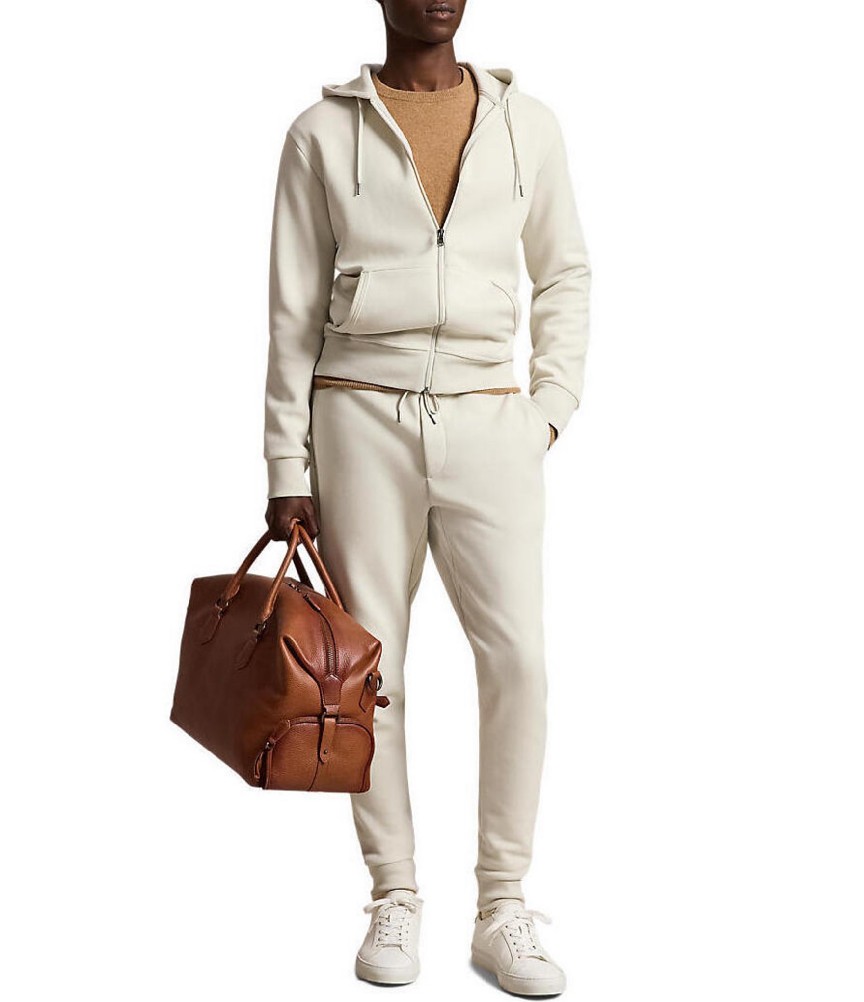 Polo Ralph Lauren Solid Double-Knit Jogger Pants