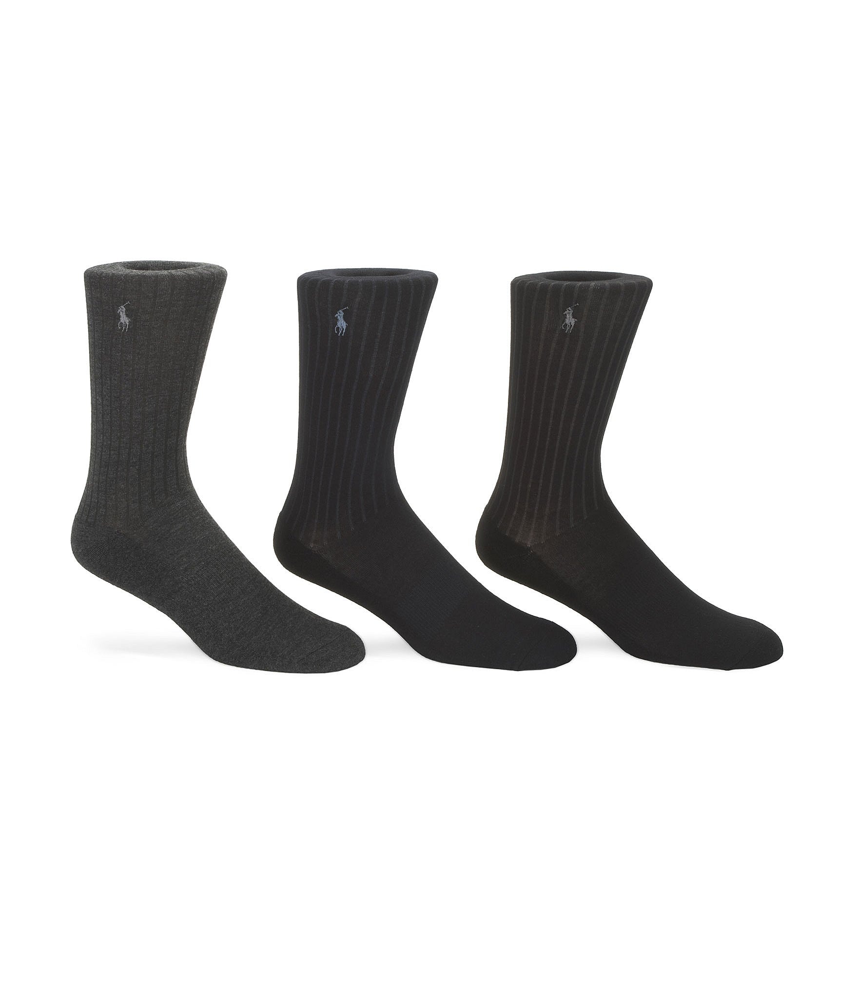 Polo Ralph Lauren Micro-Cushioning Dress Socks 3-Pack