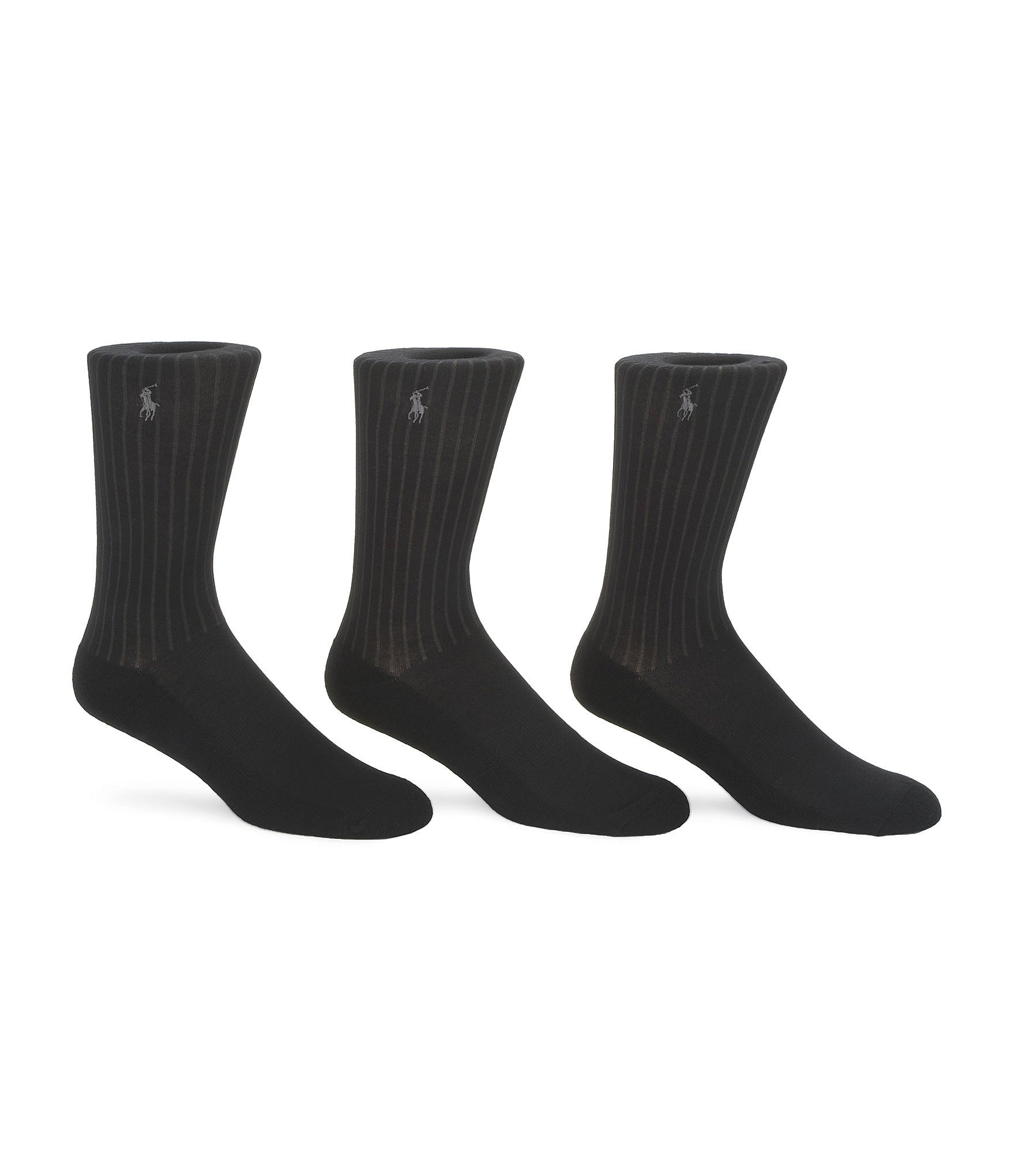 Polo Ralph Lauren Micro-Cushioning Dress Socks 3-Pack