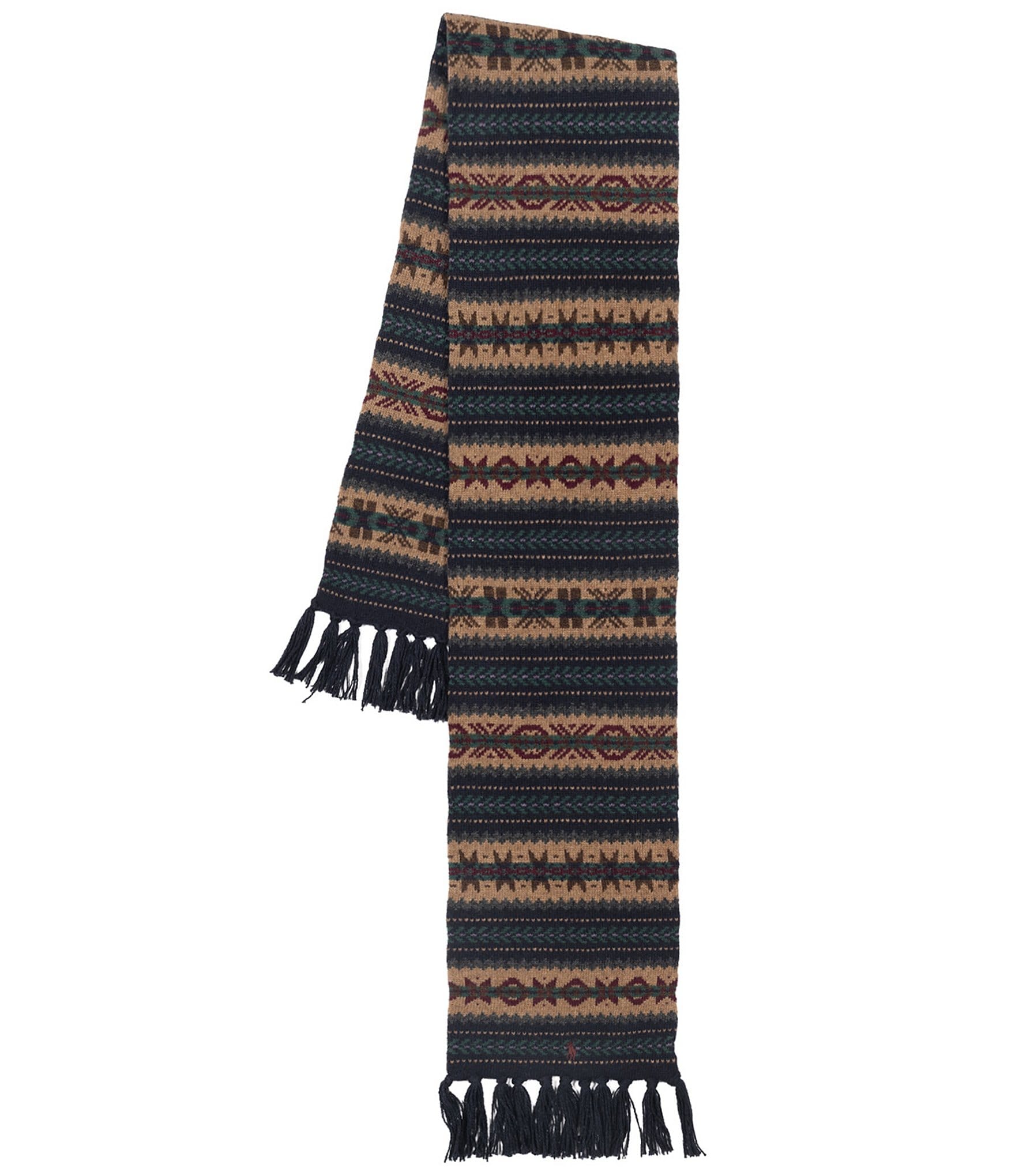Polo Ralph Lauren Fair Isle Wool Scarf