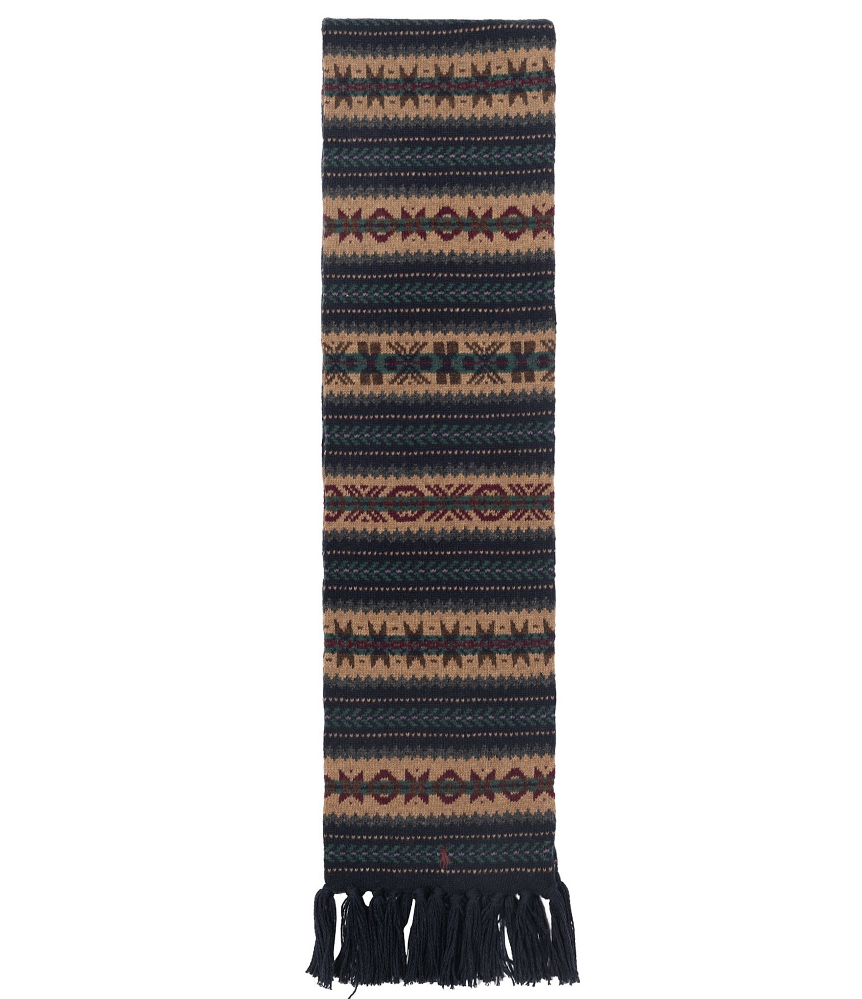 Polo Ralph Lauren Fair Isle Wool Scarf