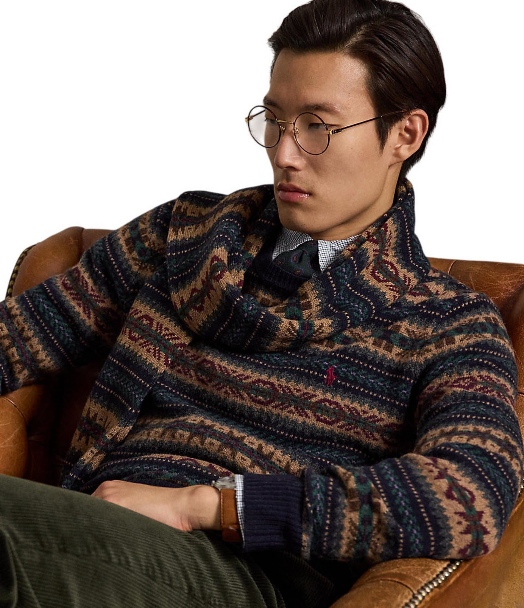 Polo Ralph Lauren Fair Isle Wool Sweater