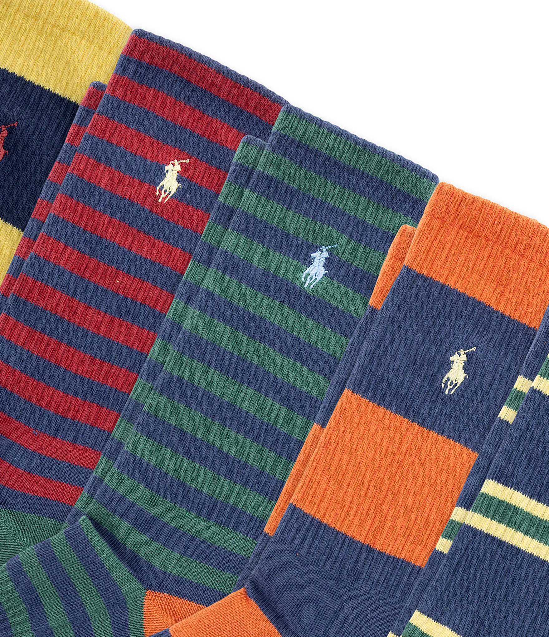 Polo Ralph Lauren Fall Bear Socks 6-Pack