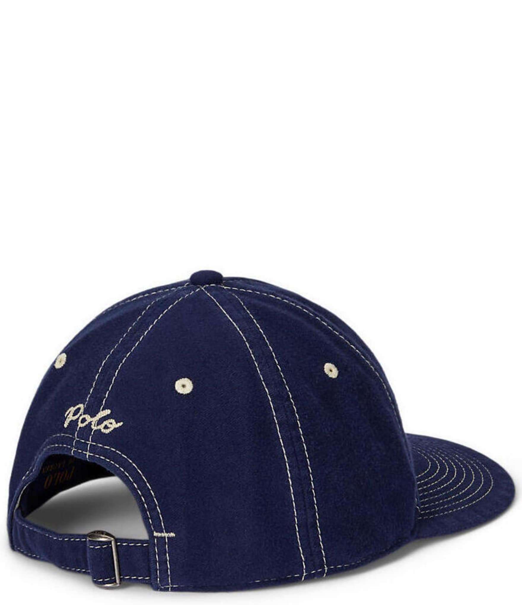Polo Ralph Lauren Felt-Patch Chamois Ball Cap