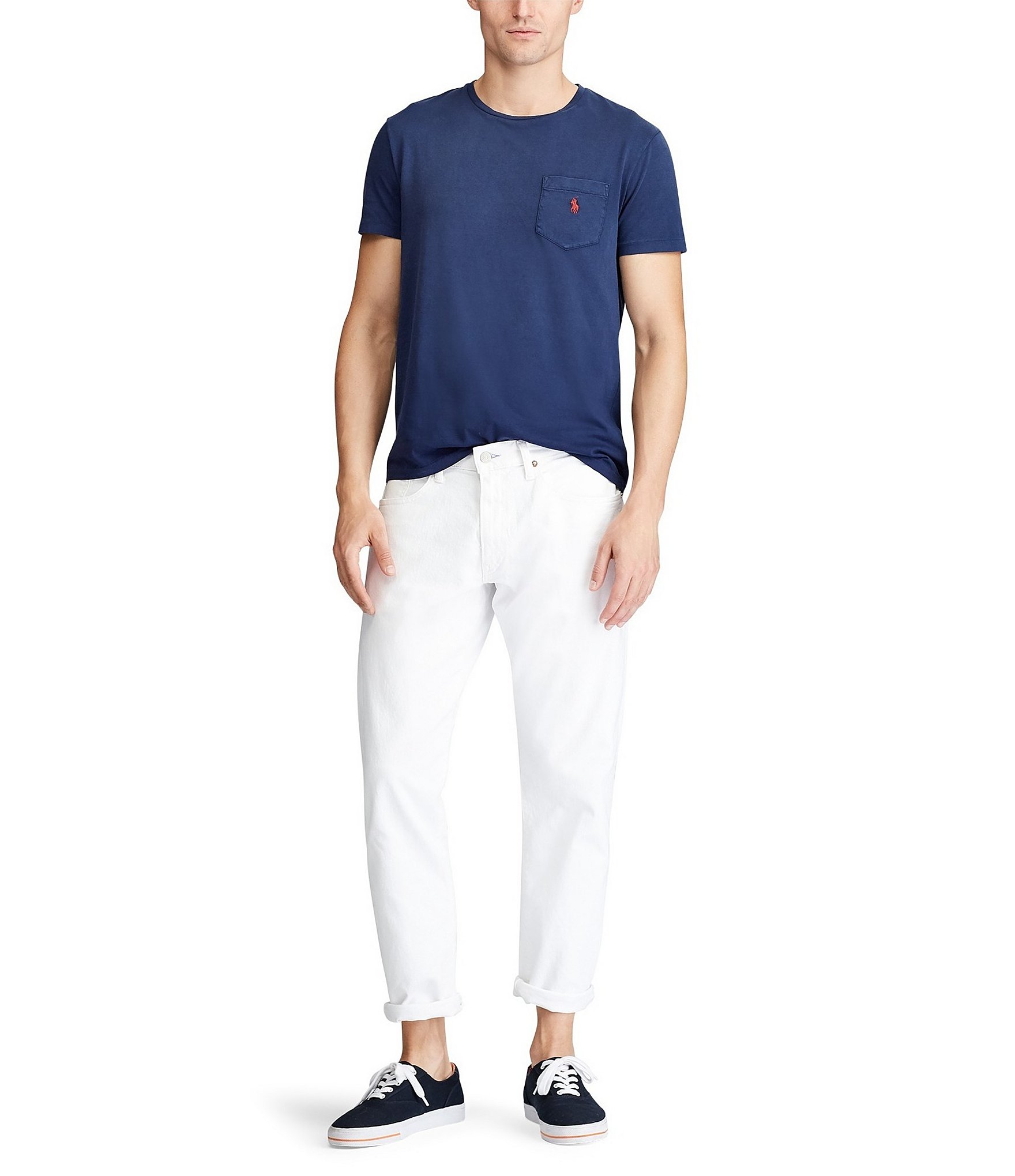 Polo Ralph Lauren Hampton Relaxed Straight-Fit Stretch Jeans