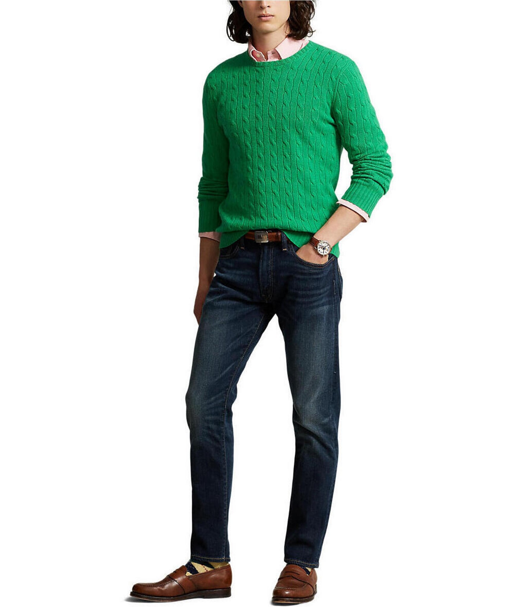 Polo Ralph Lauren Dark Hampton Relaxed Straight-Fit Stretch Jeans