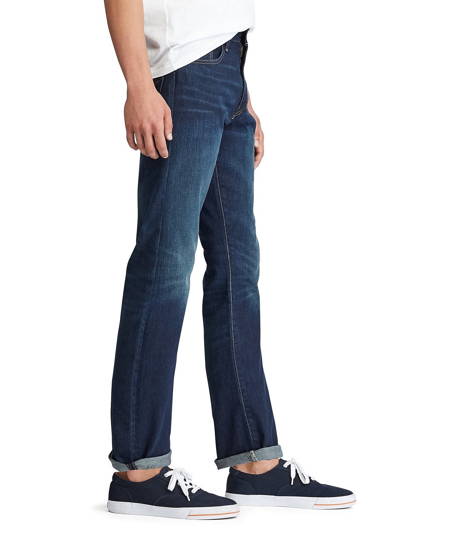 Polo Ralph Lauren Hampton Relaxed Straight-Fit Stretch Jeans