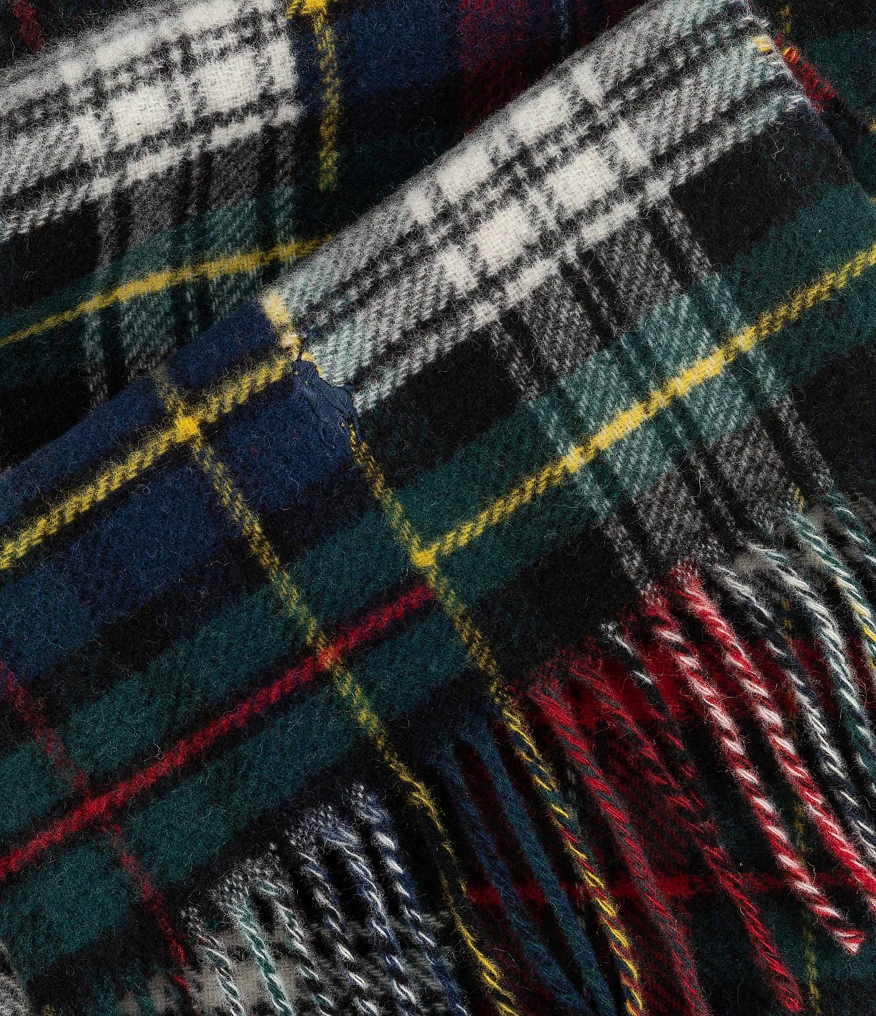 Polo Ralph Lauren Holiday Patchwork Wool-Rich Scarf