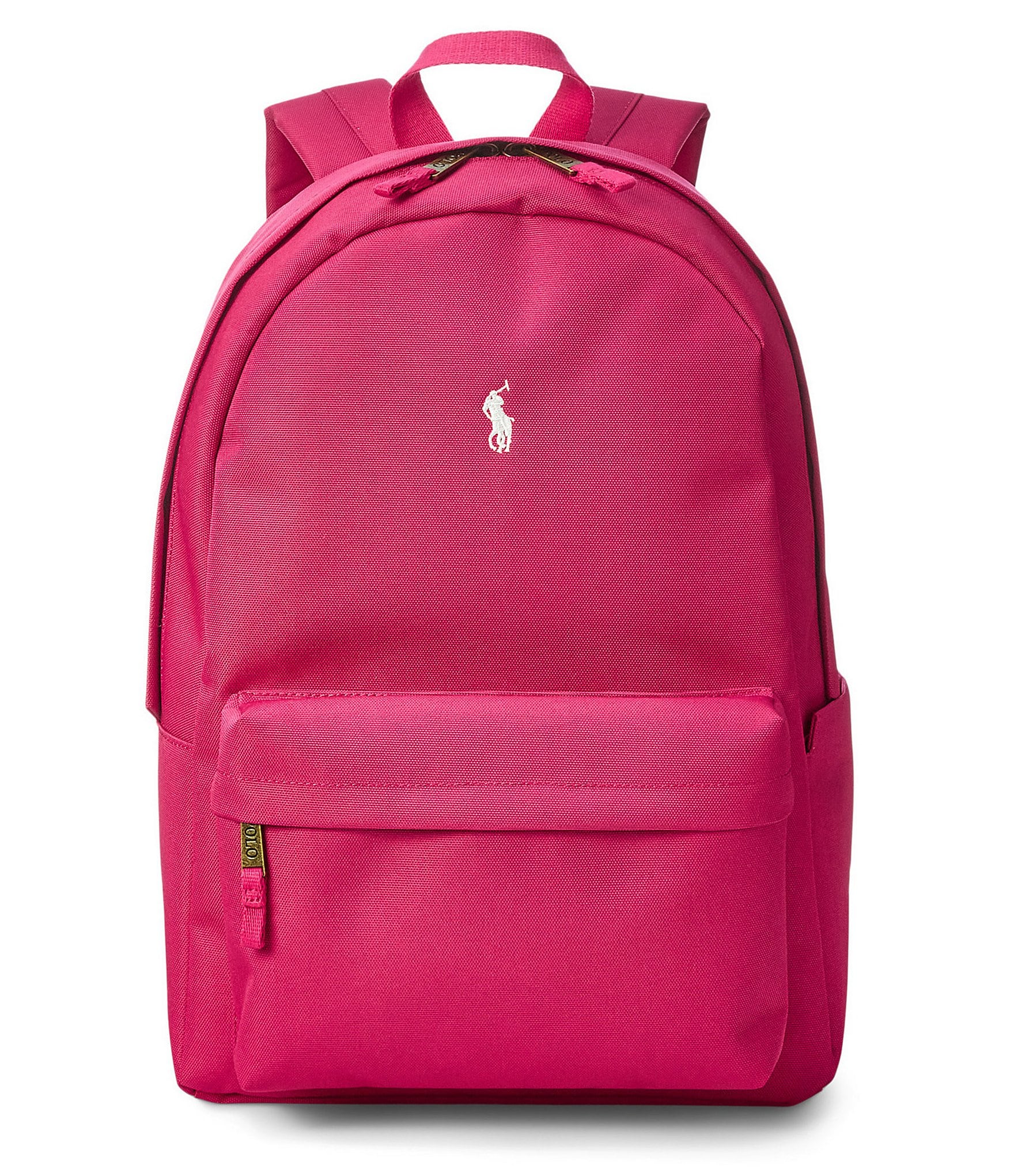 Kids high quality Solid Pony Player Backpack Color: Sport Pink