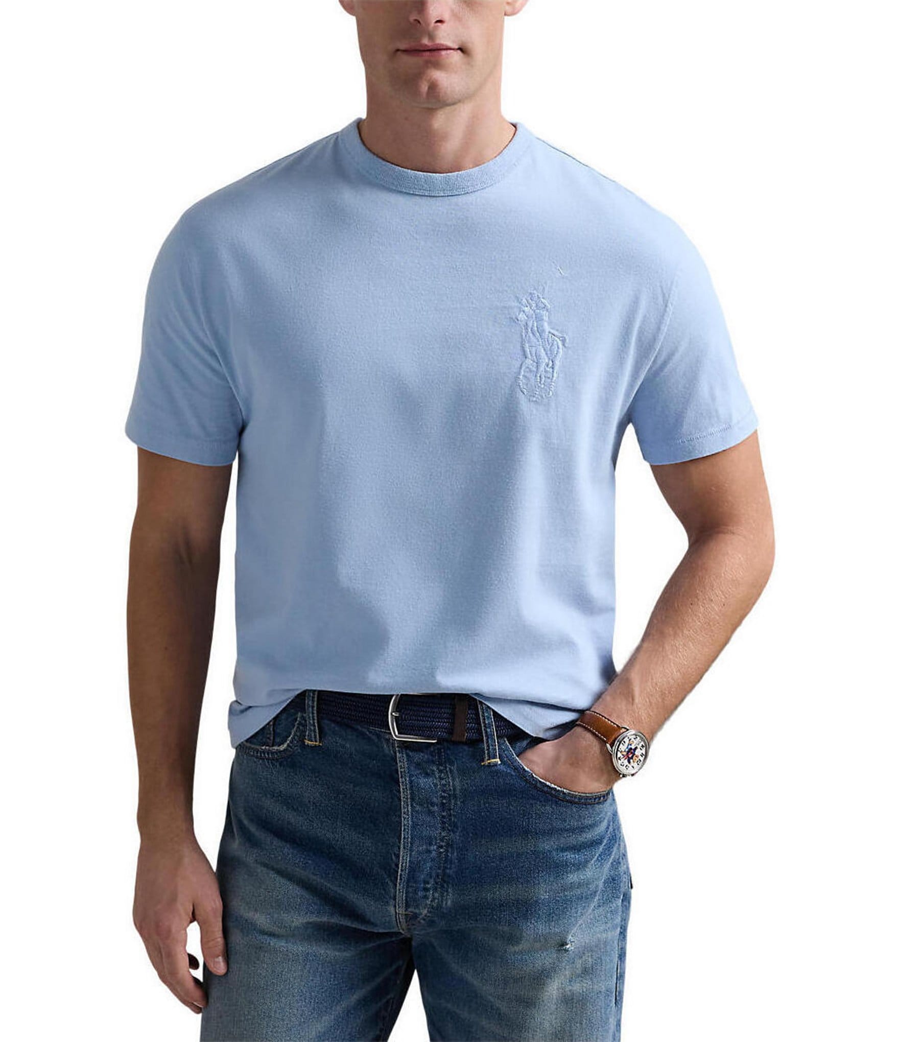 Polo Ralph Lauren Knit Jersey Classic Fit Big Pony Jersey