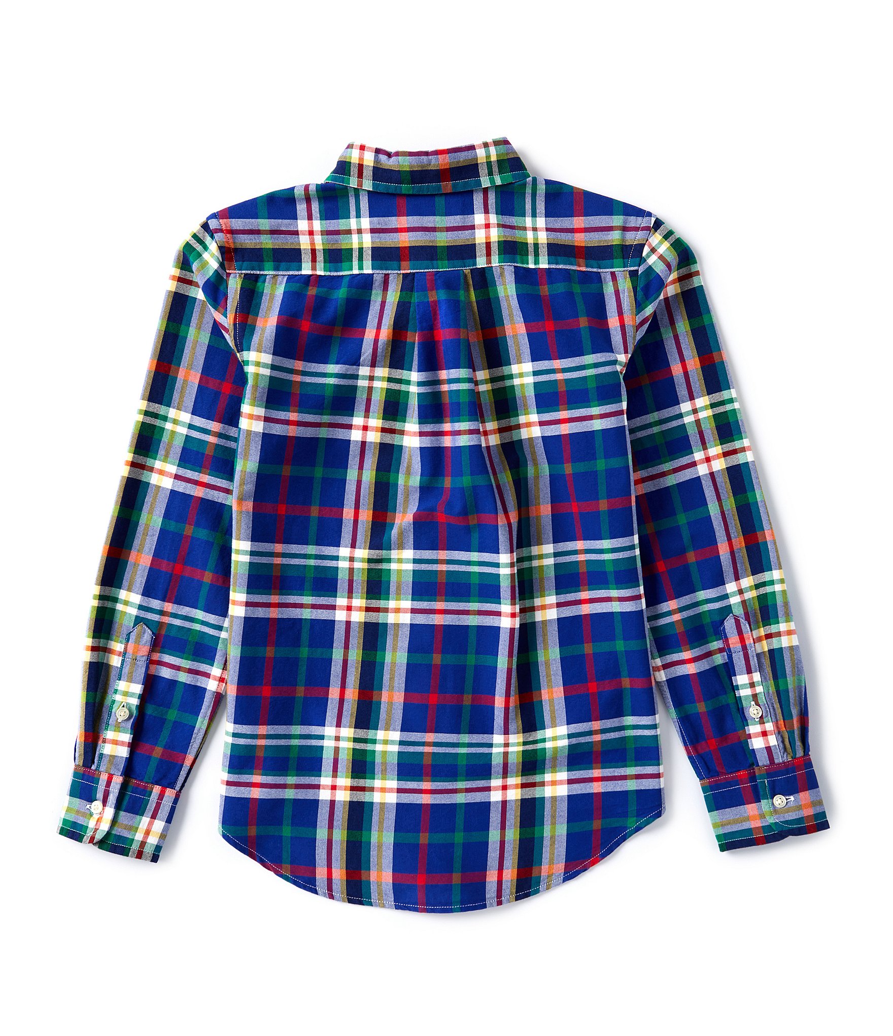 Polo Ralph Lauren Little Boys 2T-7 Long-Sleeve Plaid Oxford Shirt