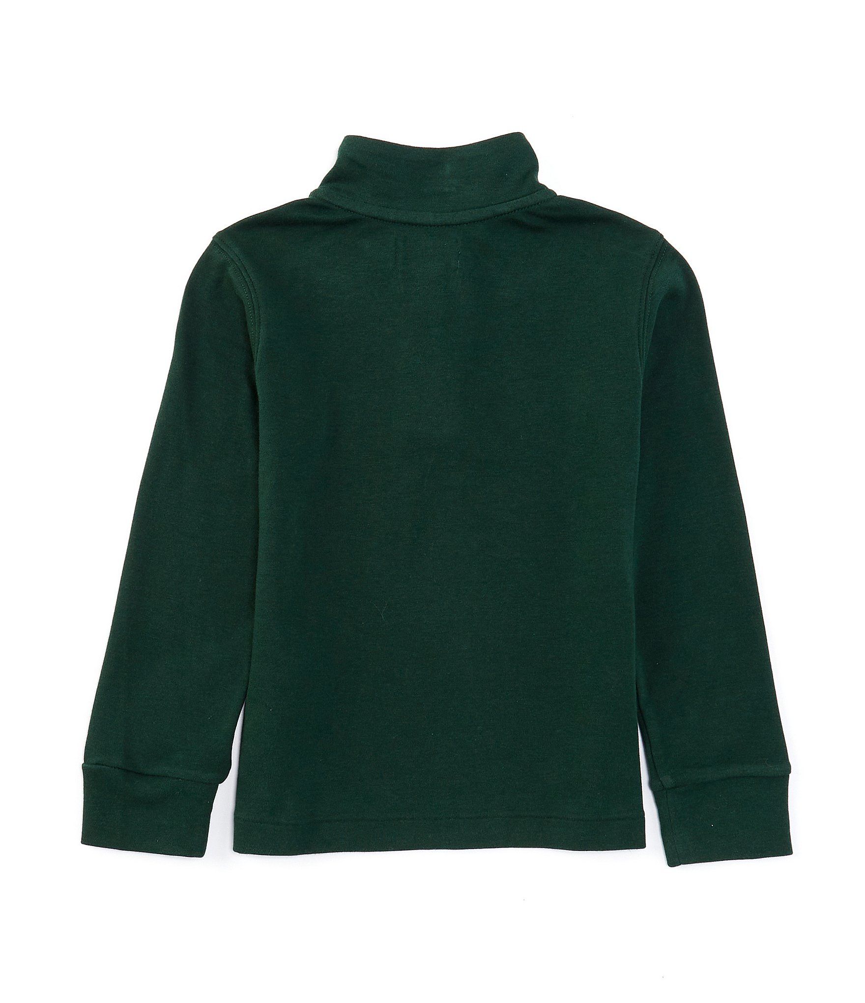 Polo Ralph Lauren Little Boys 2T-7 Long Sleeve Quarter-Zip Interlock Pullover