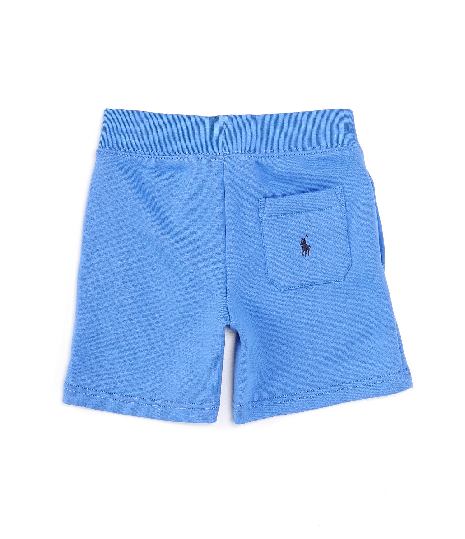 Polo Ralph Lauren Little Boys 2T-7 Madras-Logo Fleece Shorts