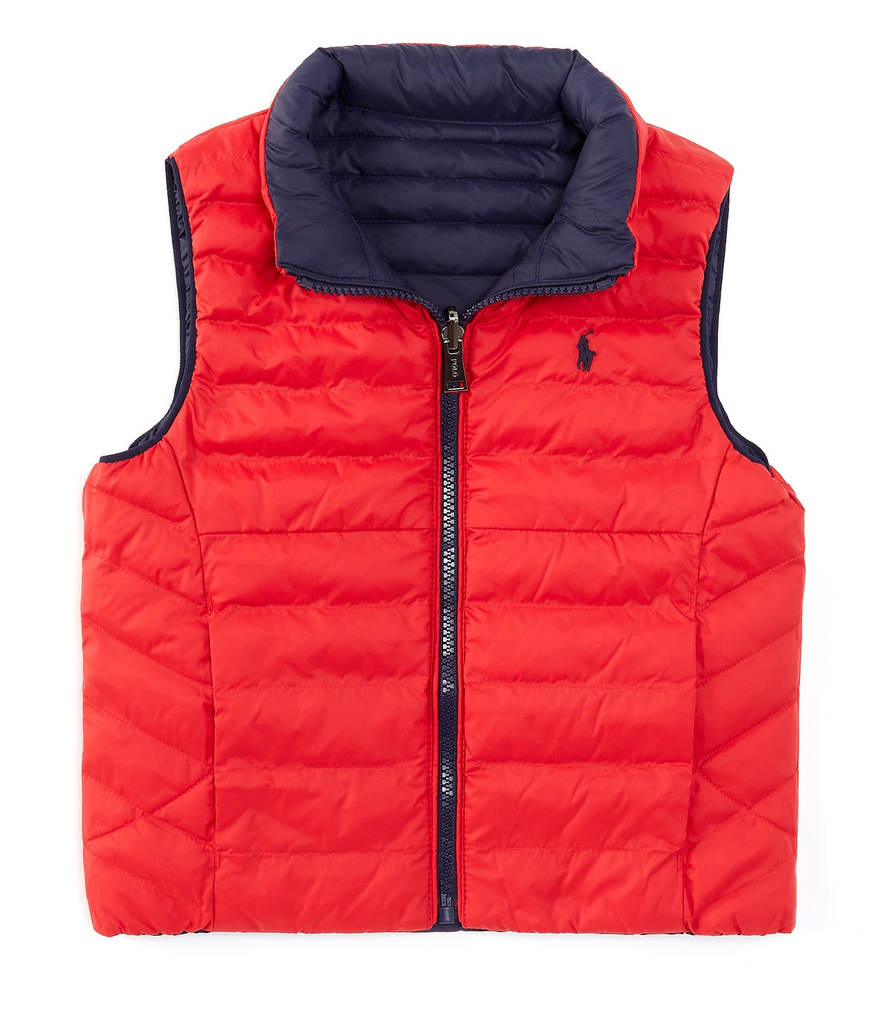 Polo Ralph Lauren Little Boys 2T-7 P-Layer 2 Reversible Quilted Vest