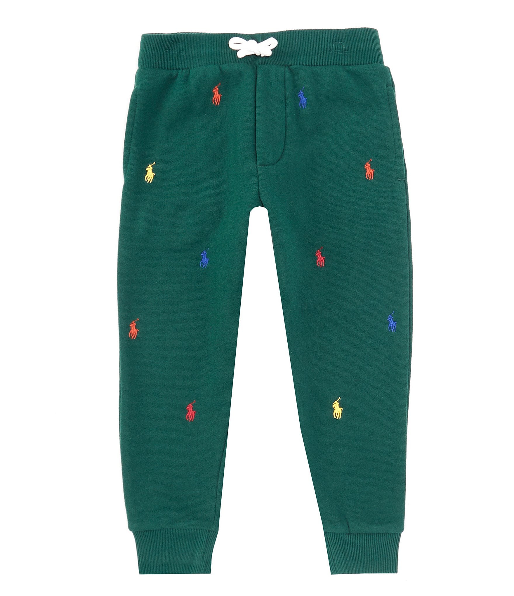 Under Armour Little Boys 2T-7 Long Sleeve Full Zip Hooded Branded Logo  Jogger Pants Set