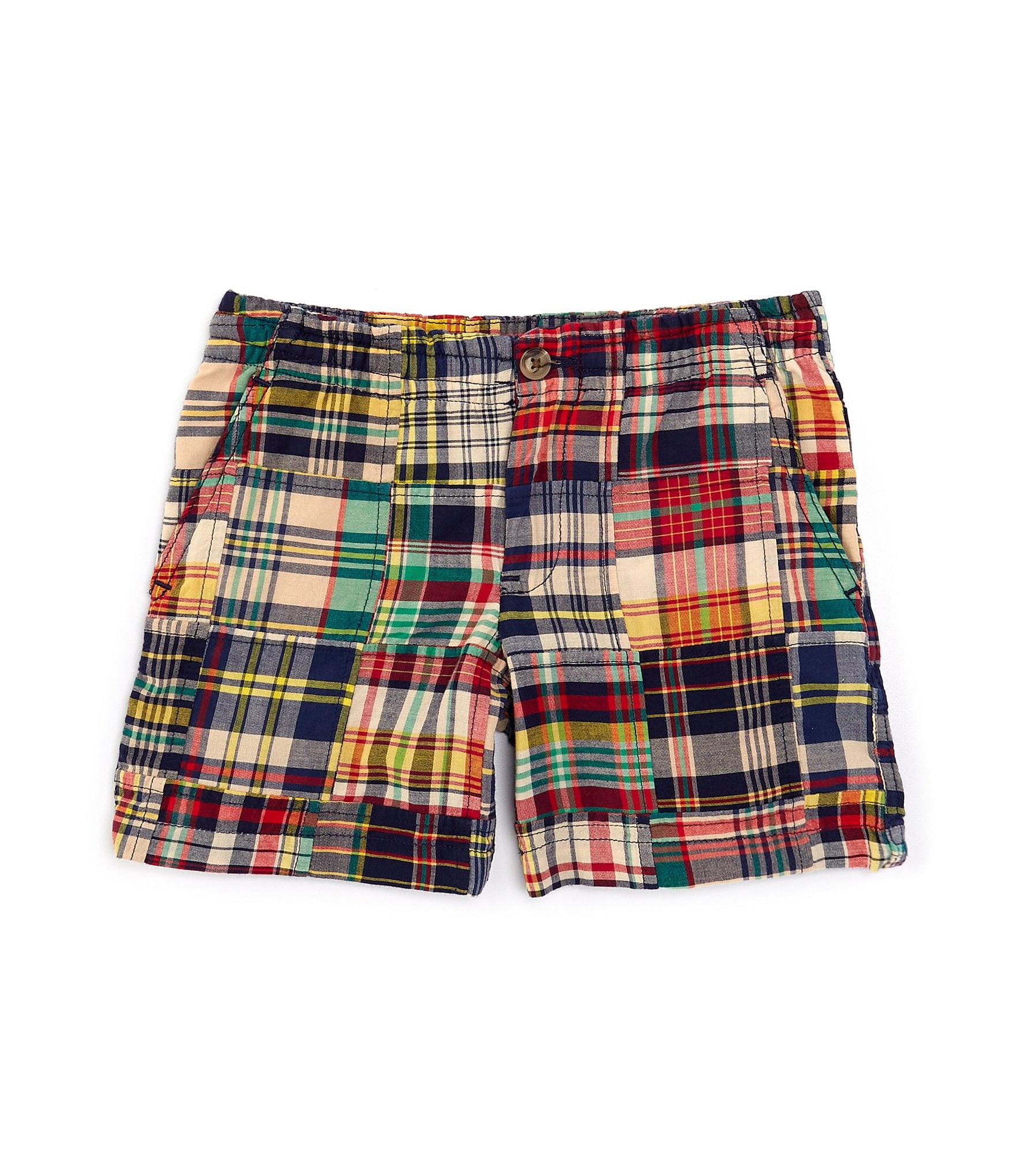 Polo Ralph Lauren Little Boys 2T-7 Prepster Patchwork Madras