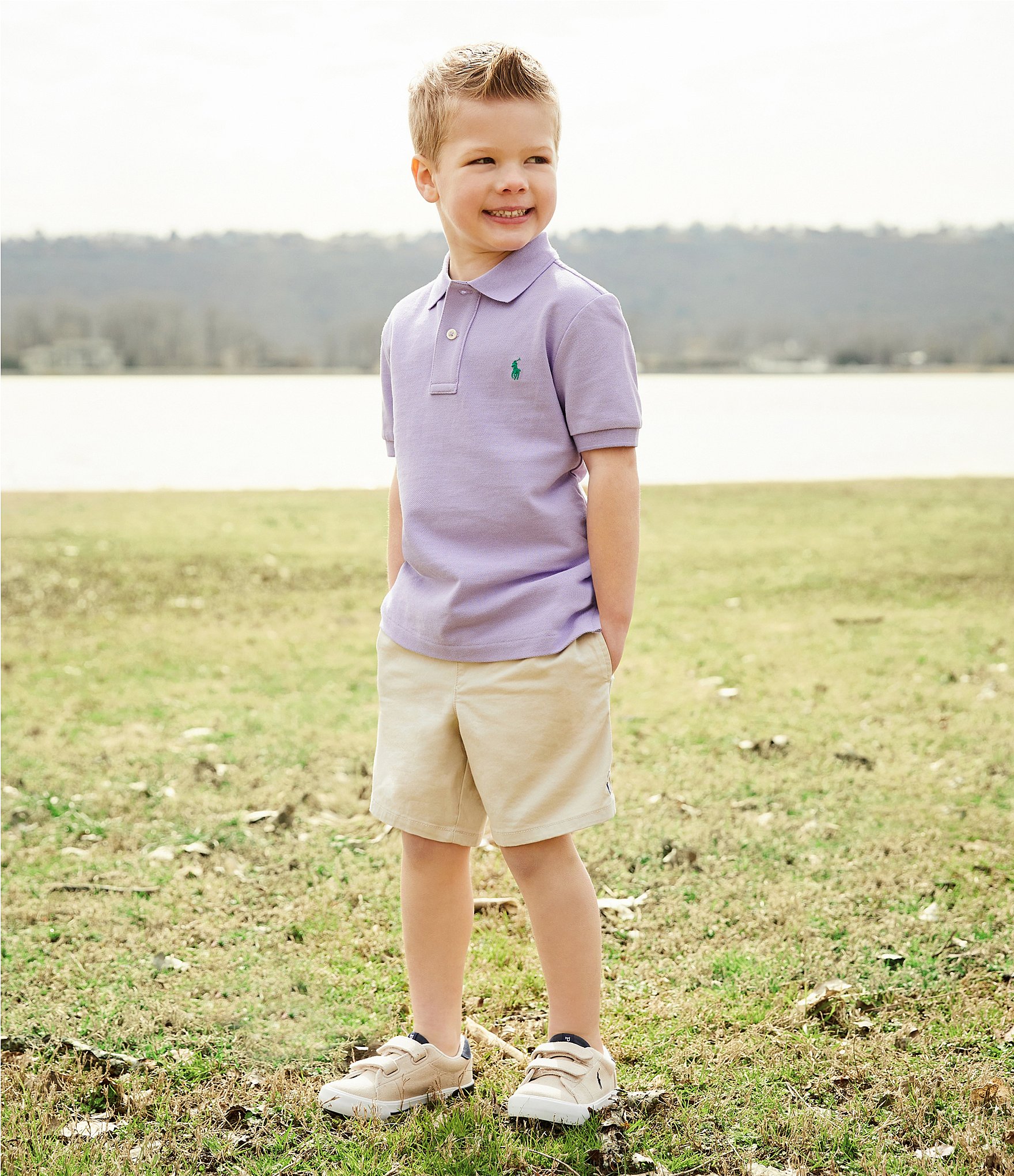 Polo Ralph Lauren Little Boys 2T-7 Pull-On Chino Shorts