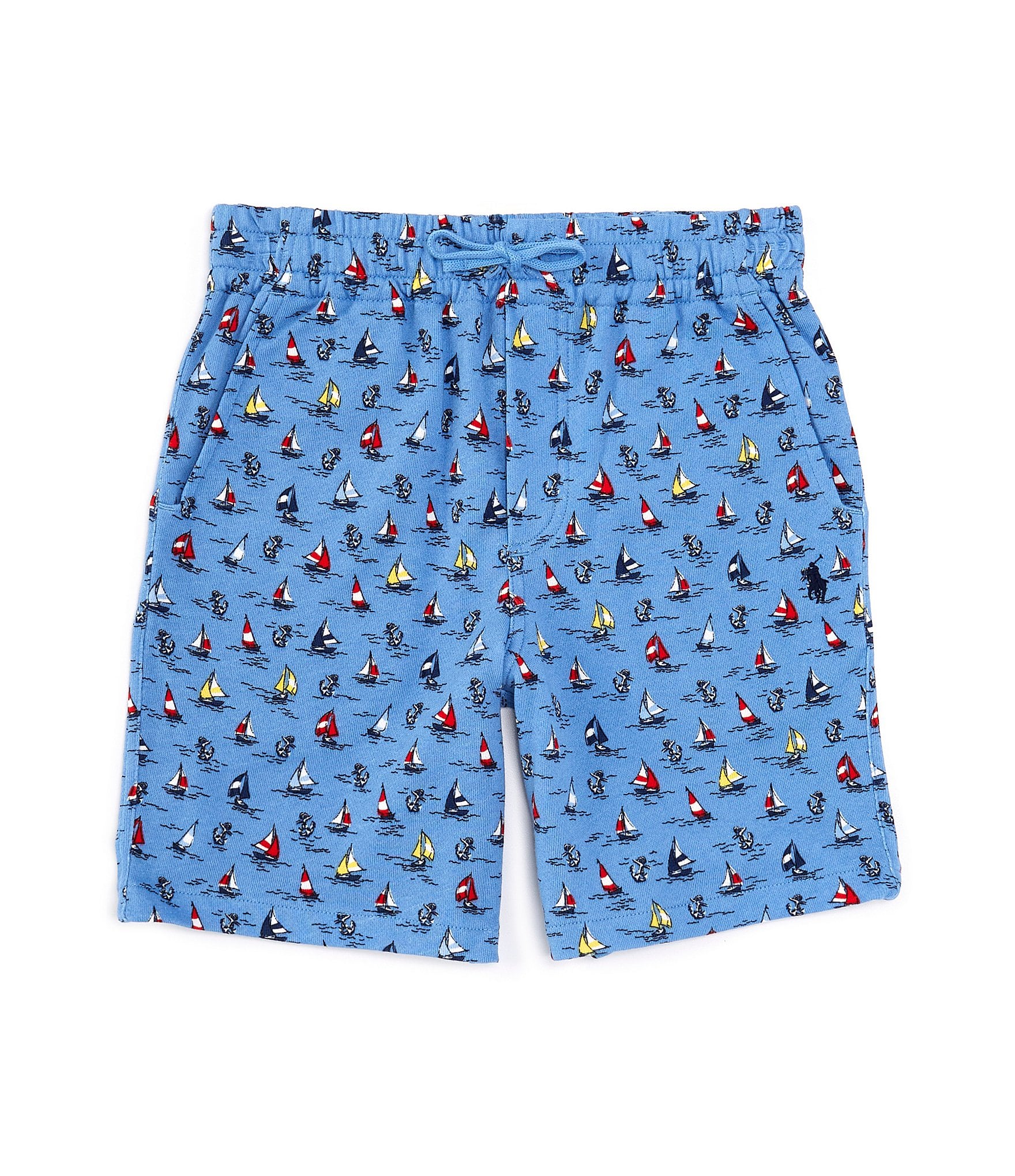 Polo Ralph Lauren Little Boys 2T-7 Sailboat Print Spa Terry Shorts