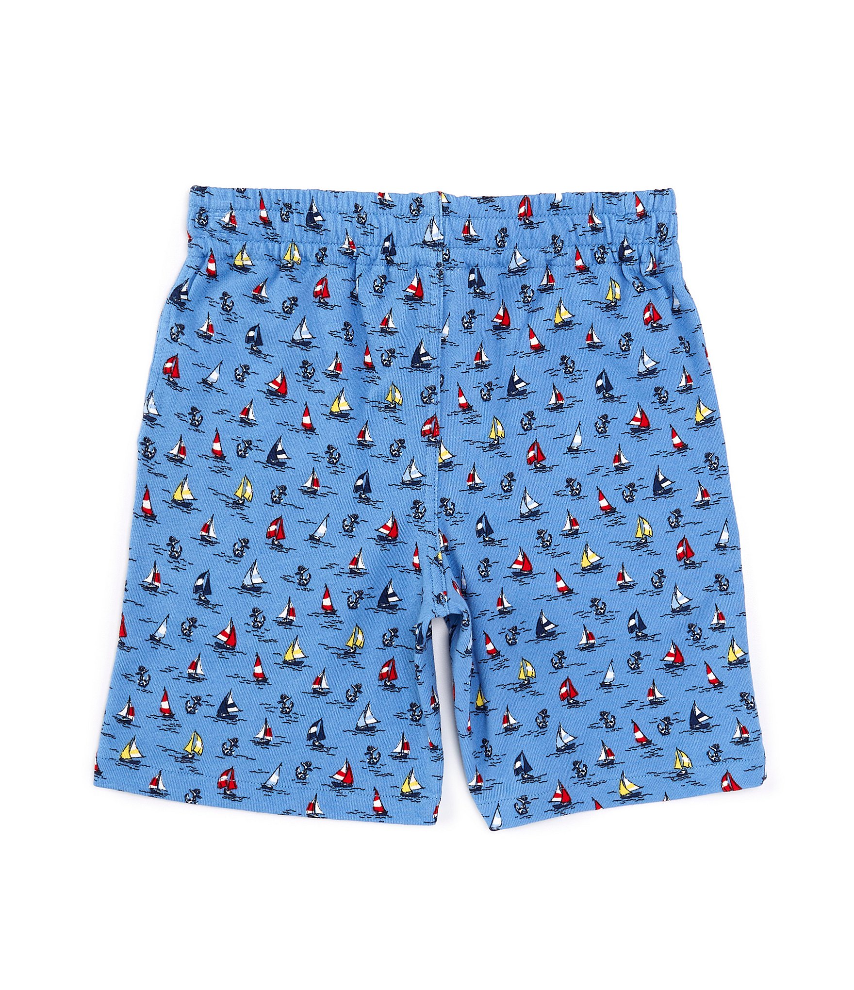 Polo Ralph Lauren Little Boys 2T-7 Sailboat Print Spa Terry Shorts