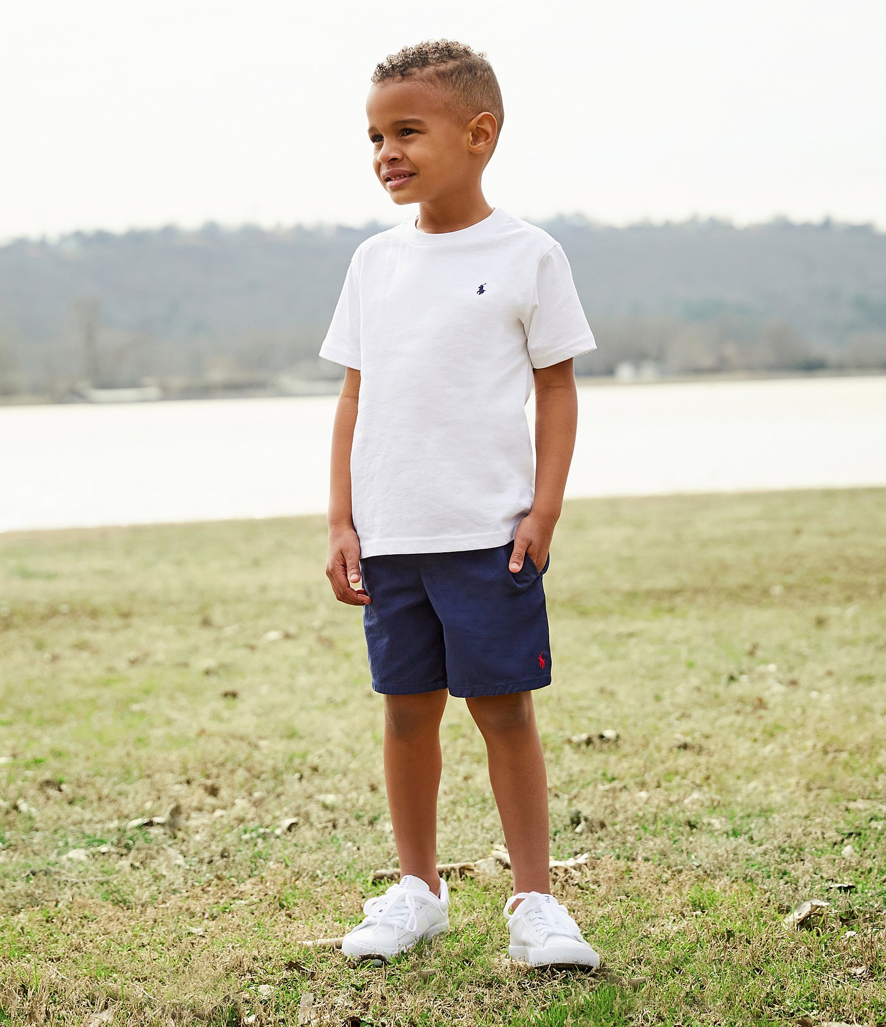 Polo Ralph Lauren Little Boys 2T-7 Short Sleeve Essential T-Shirt