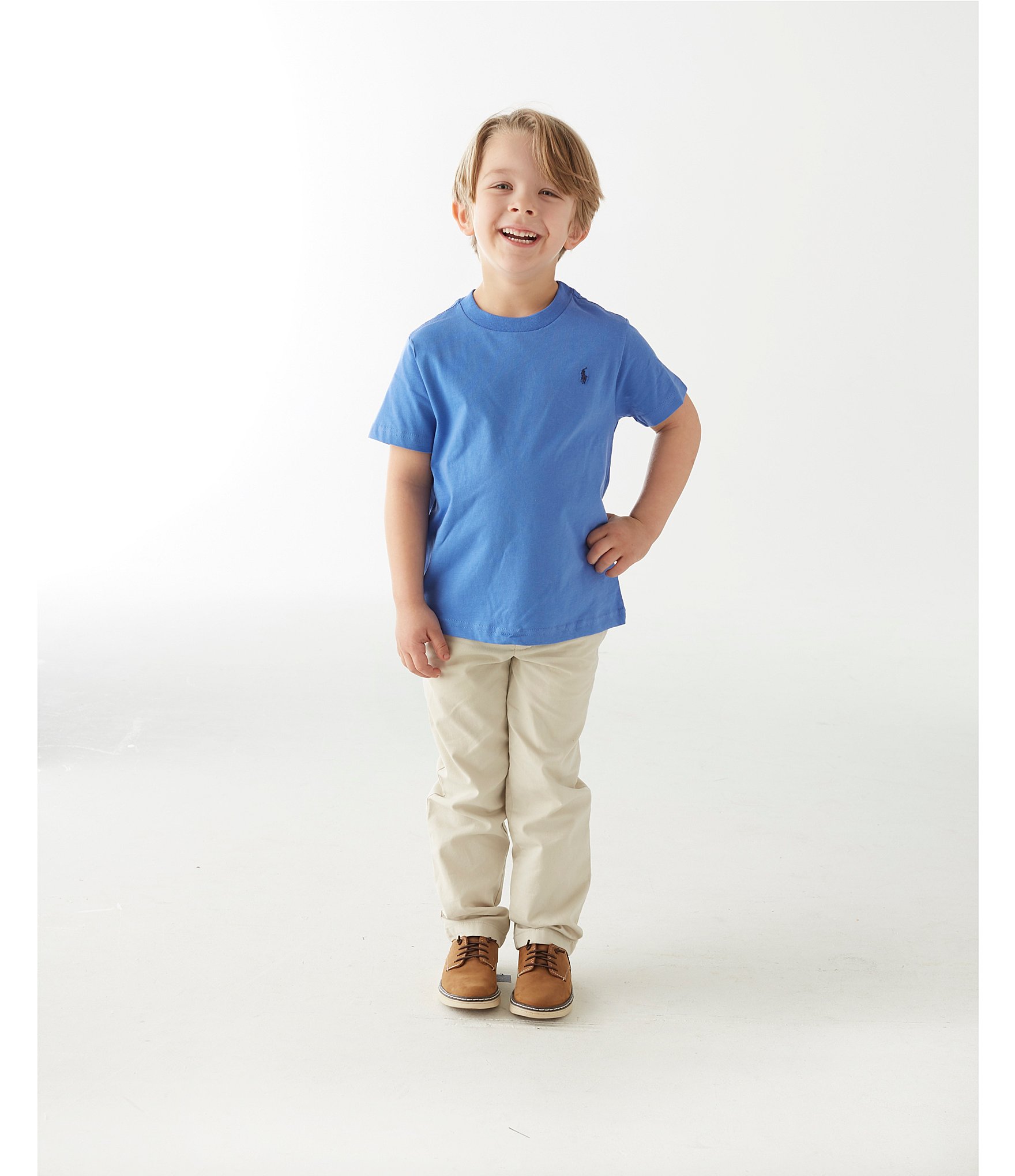 Polo Ralph Lauren Little Boys 2T-7 Short Sleeve Essential T-Shirt