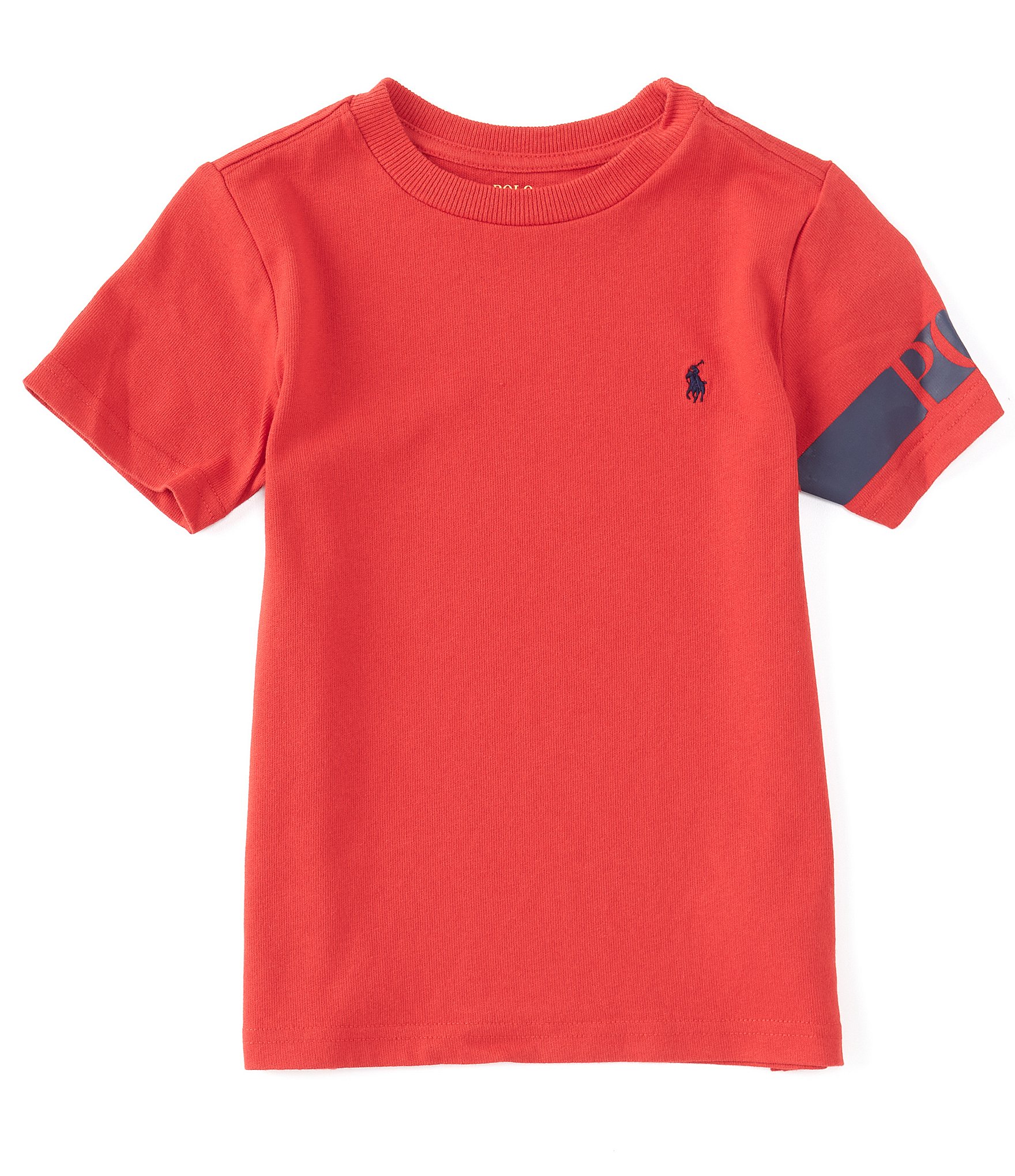 Polo Ralph Lauren Little Boys 2T-7 Short-Sleeve Logo Jersey T-Shirt ...