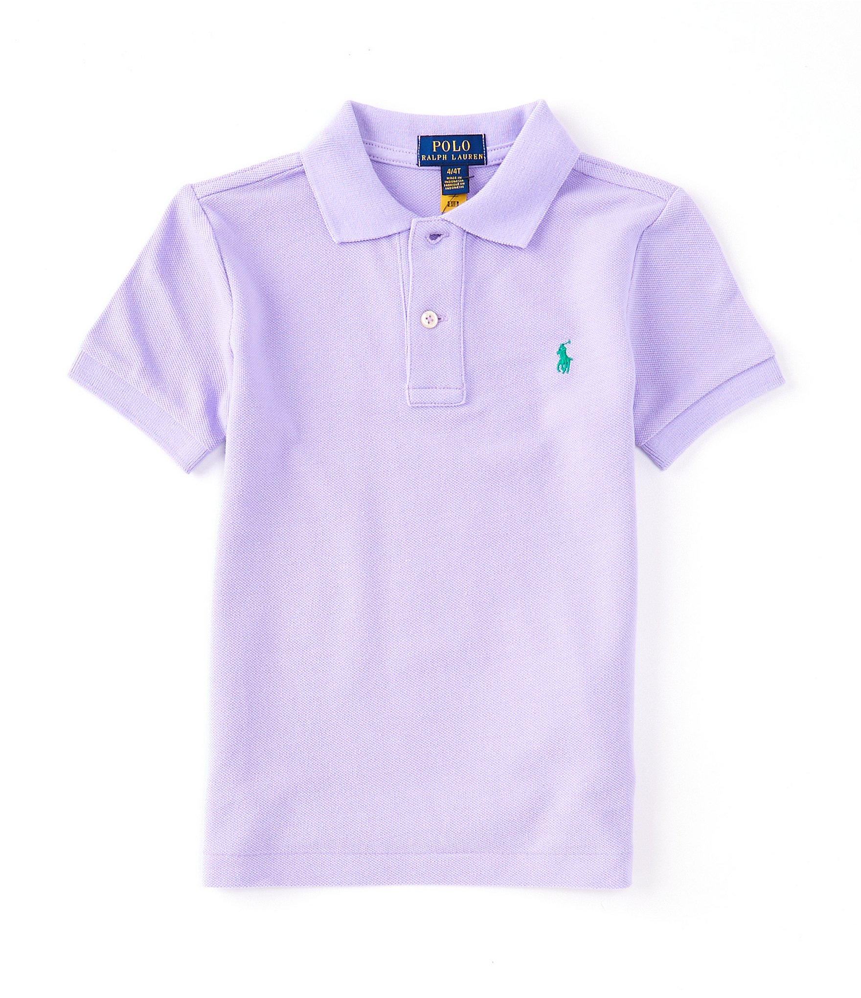 purple toddler polo shirt