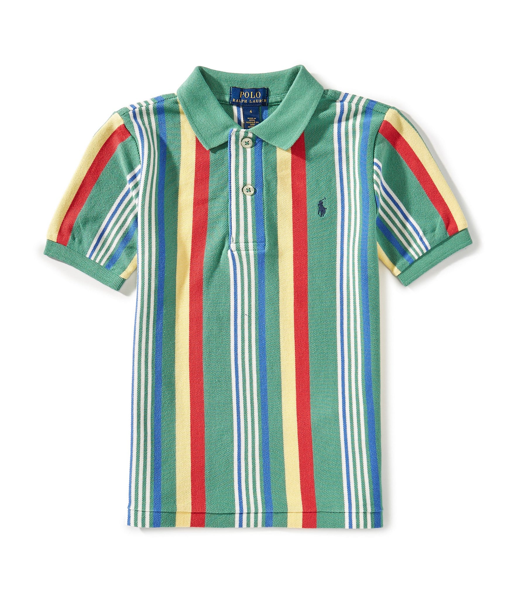 Polo Ralph Lauren Little Boys Short-Sleeve Vertical Striped