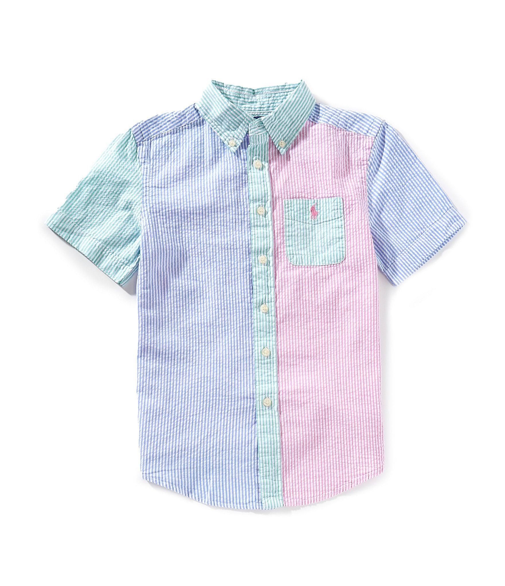 Polo Ralph Lauren Little Boys 2T-7 Short Sleeve Striped