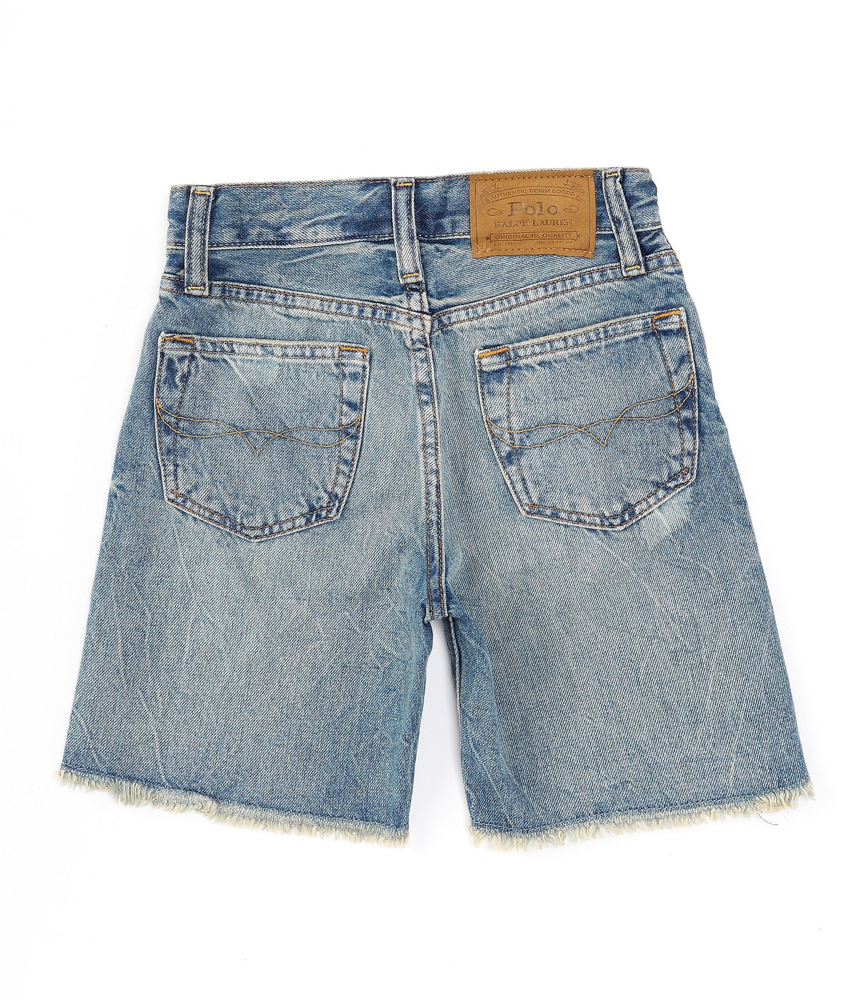 Polo Ralph Lauren Little Boys 2T-7 Sullivan Slim Fit Cut-Off Denim Shorts