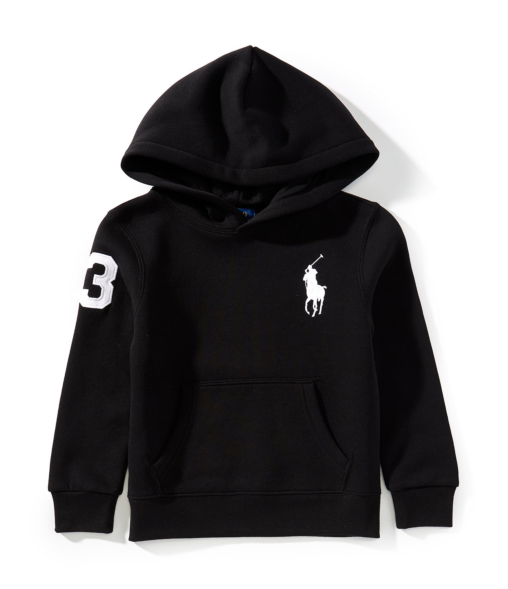 Polo Ralph Lauren Little Boys Long-Sleeve Big Pony Fleece Hoodie