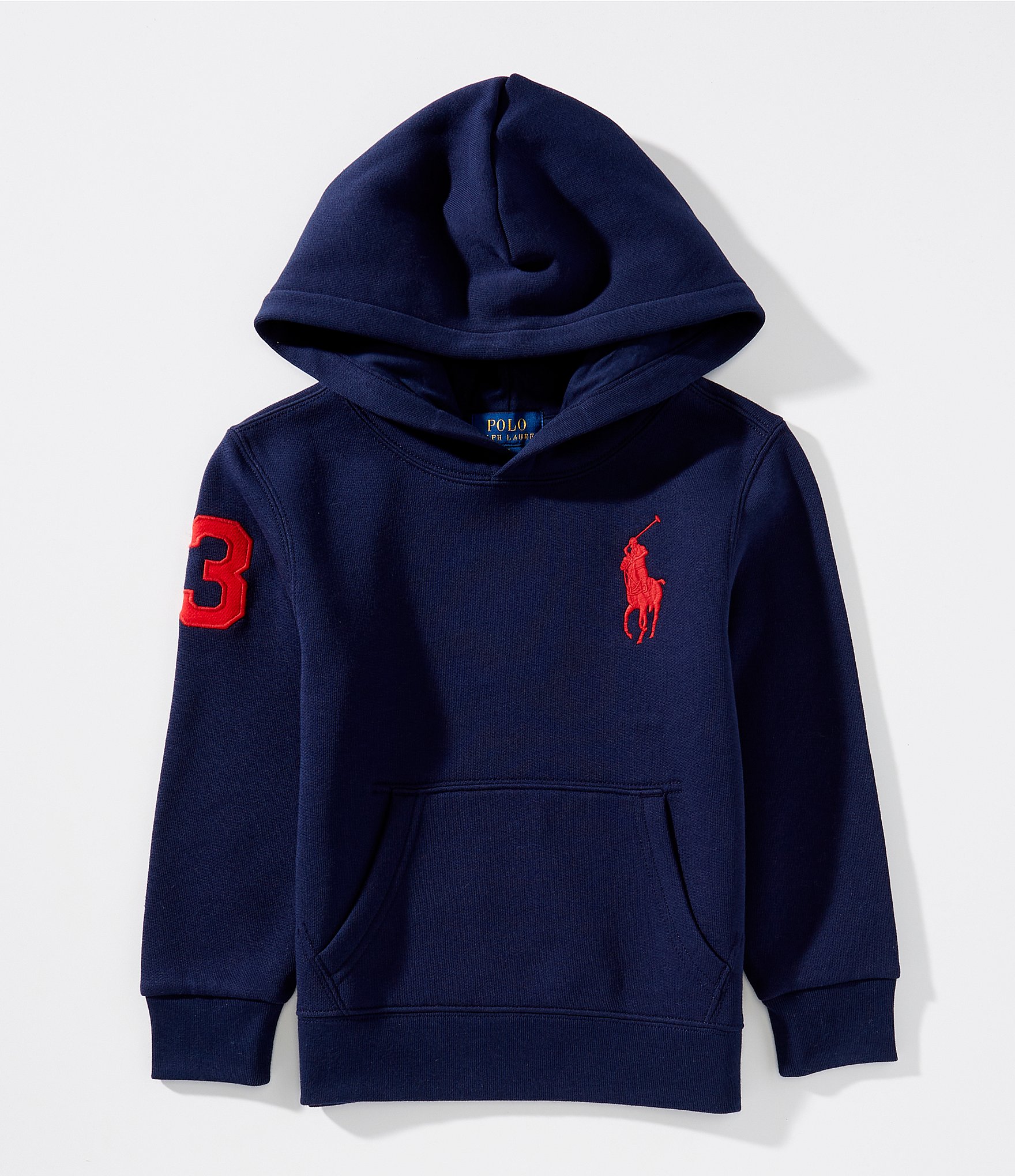 Polo Ralph Lauren Little Boys Long-Sleeve Big Pony Fleece Hoodie