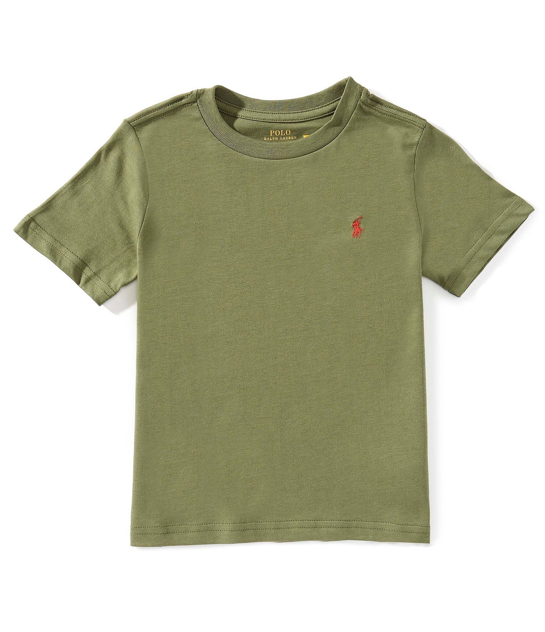 Polo Ralph Lauren Little Boys Short Sleeve Jersey T-Shirt
