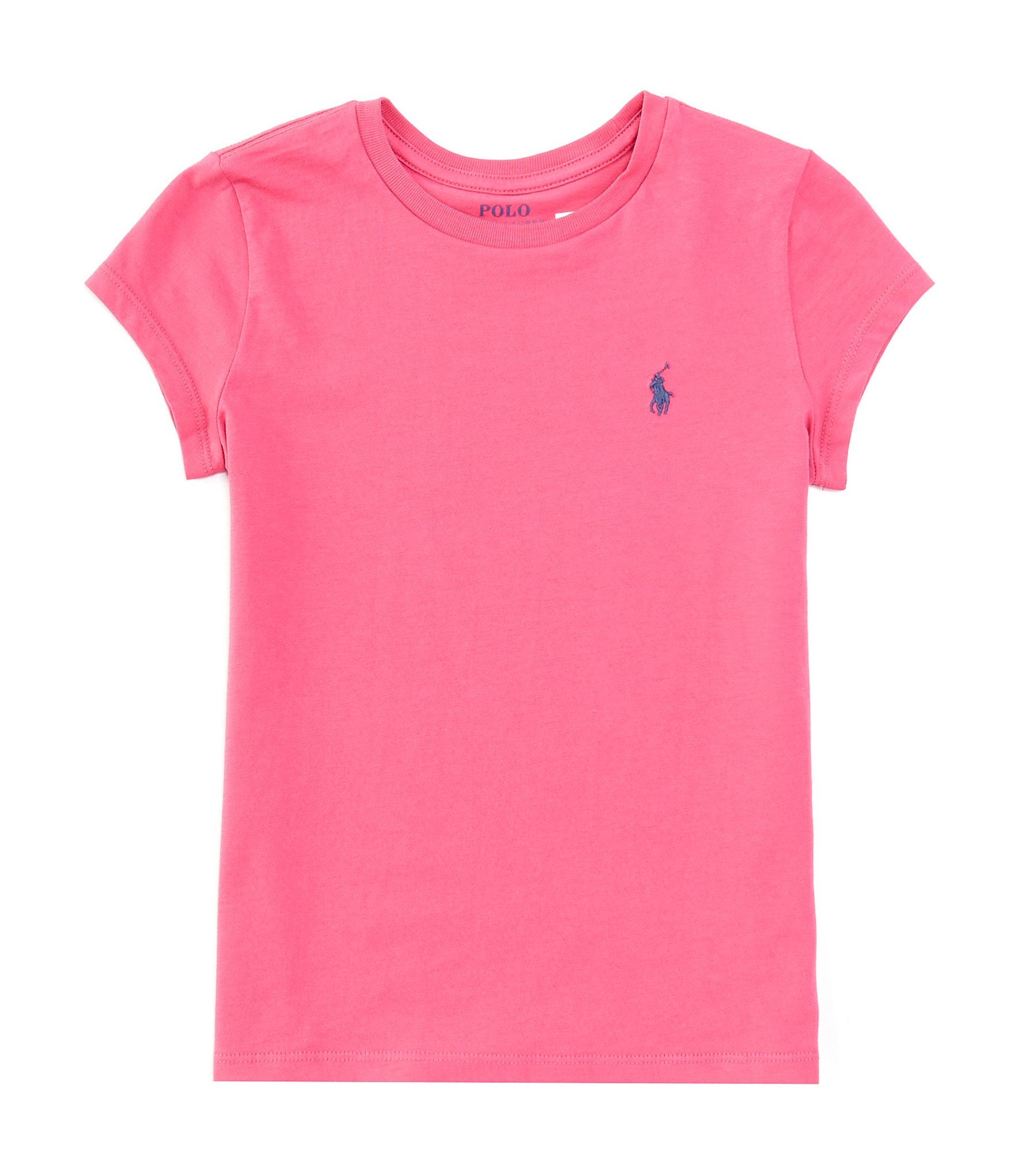 Polo Ralph Lauren Little Girls 2T 6X Short Sleeve Jersey T Shirt Dillard s