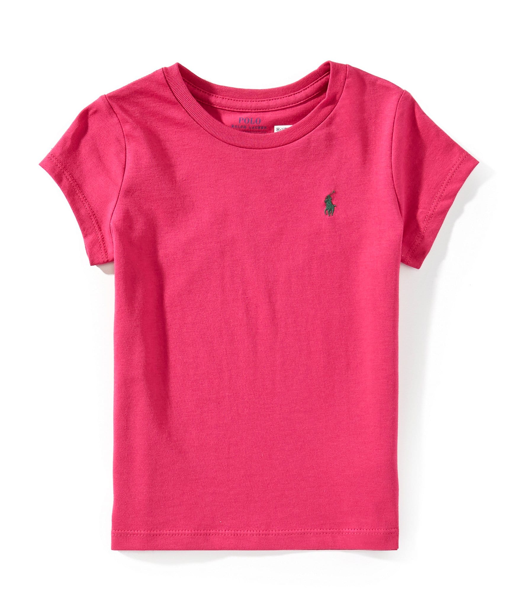 Polo Ralph Lauren Little Girls Cap-Sleeve Jersey T-Shirt