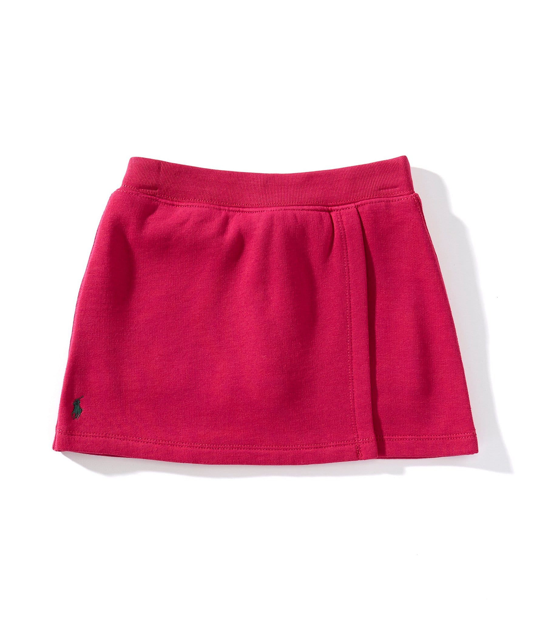 Polo Ralph Lauren Little Girls Faux-Wrap Fleece Skort
