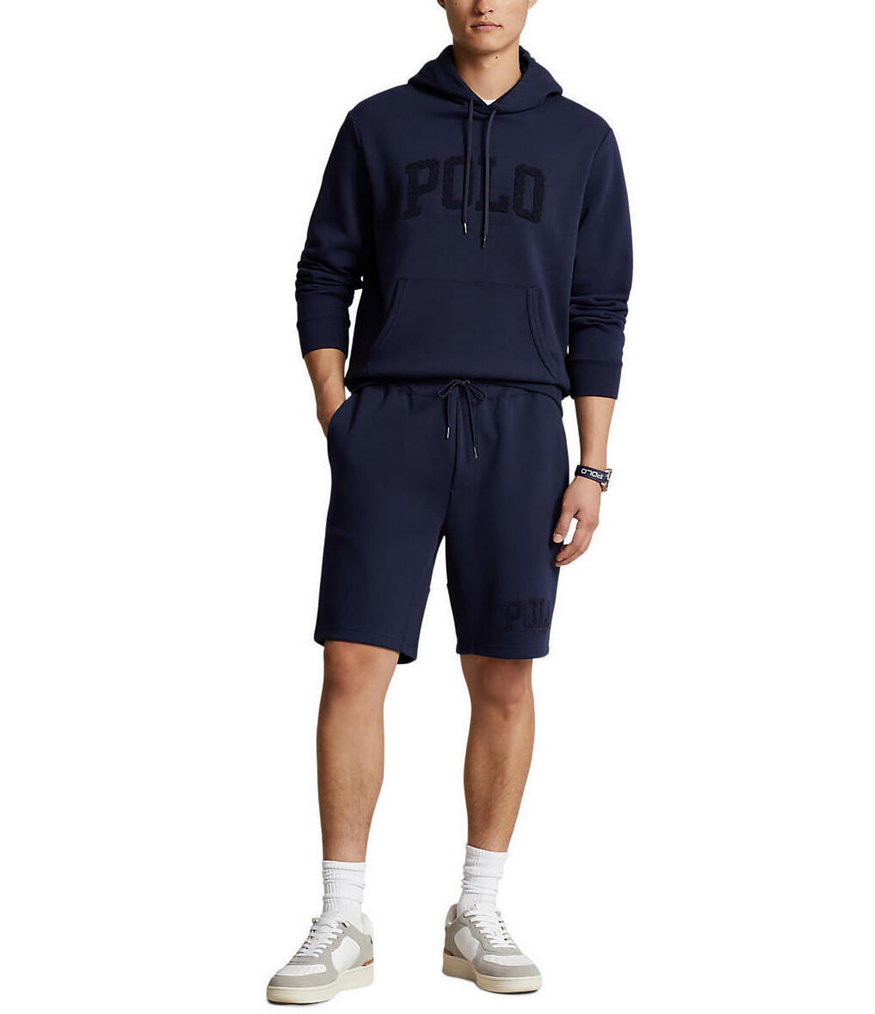 Polo Ralph Lauren Logo Double-Knit Mesh 9#double; Inseam Shorts