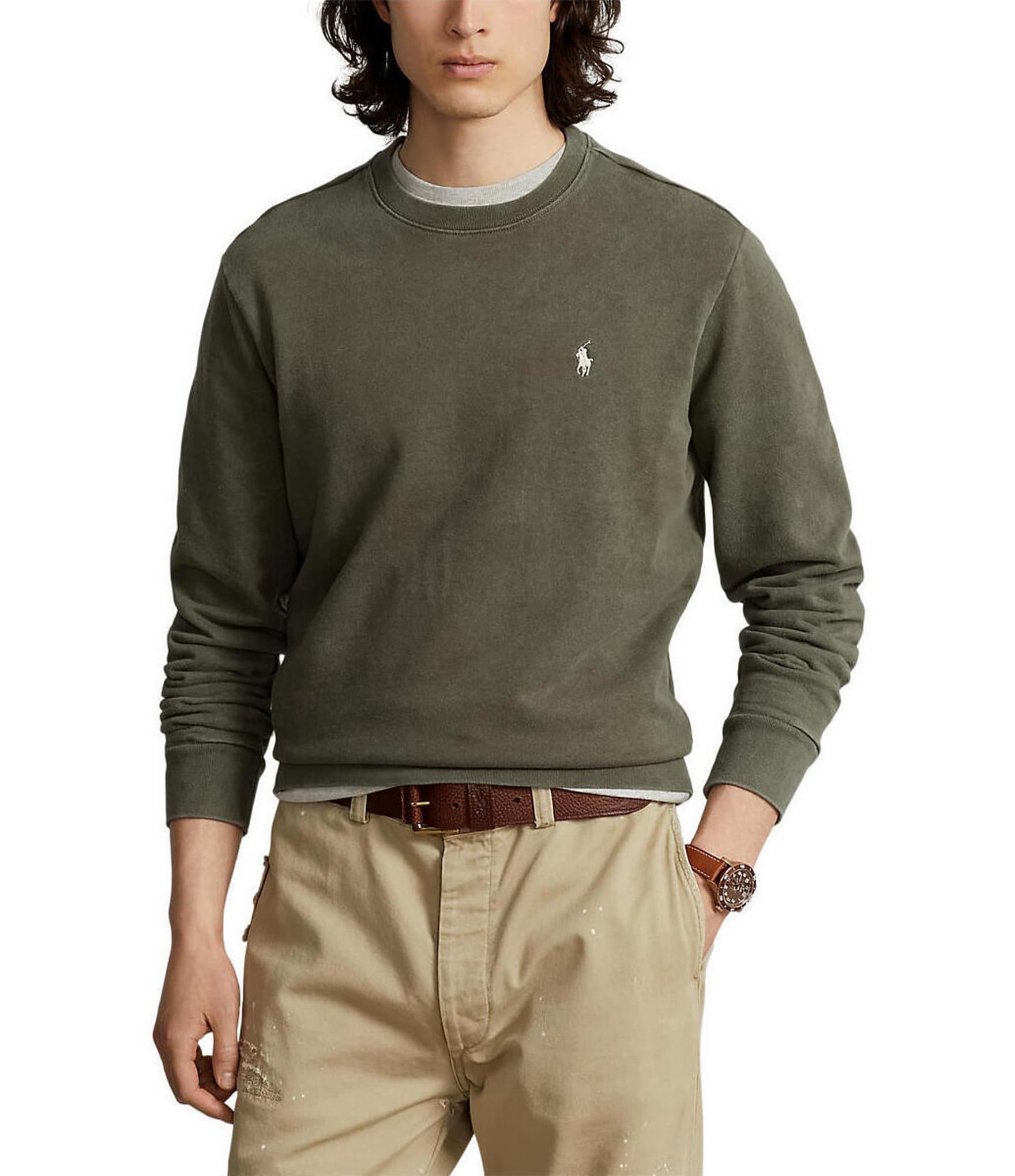 Polo Ralph Lauren Loopback Terry Sweatshirt | Dillard's
