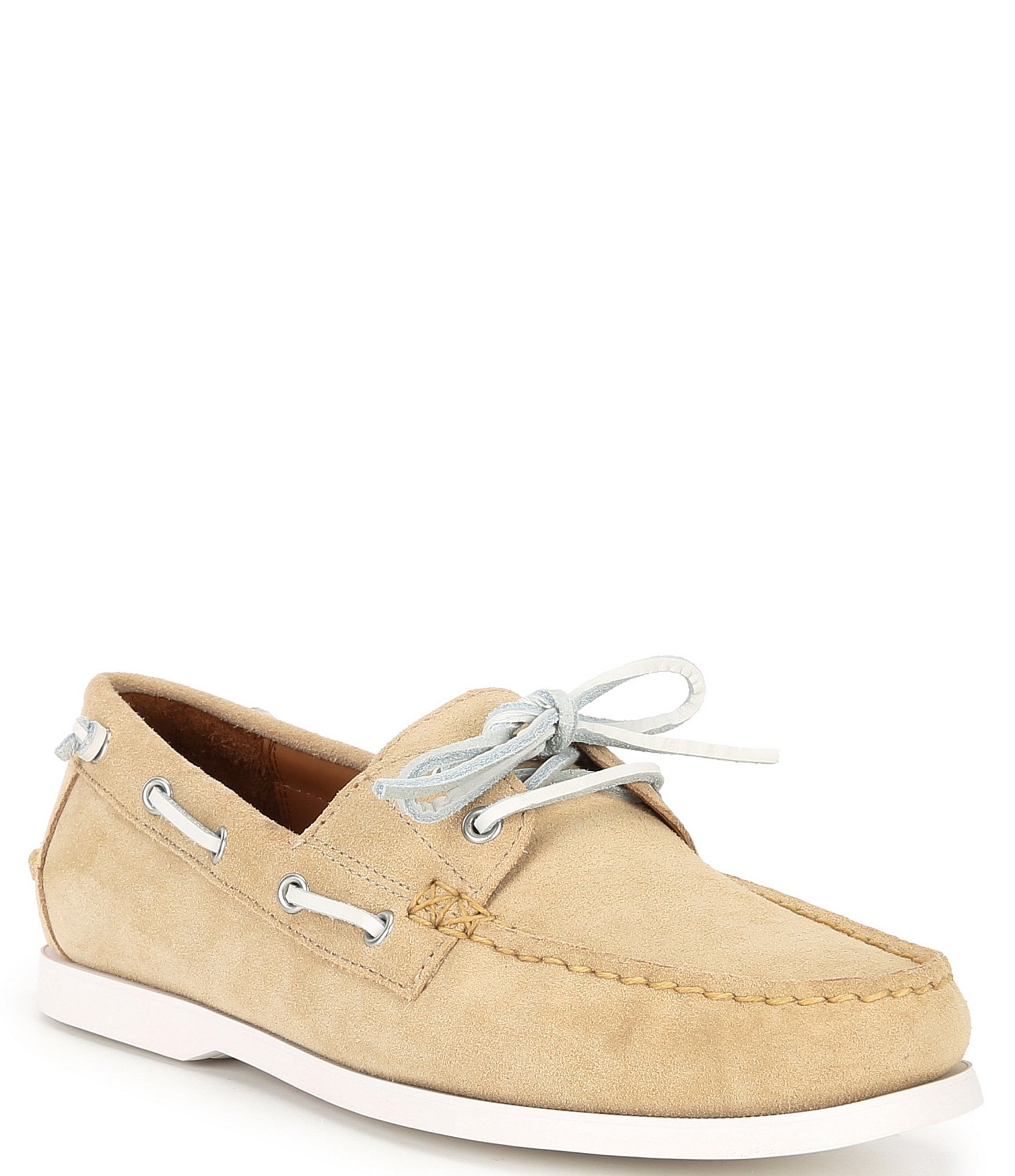 Tan Denny Boat Shoe, Men's Shoe