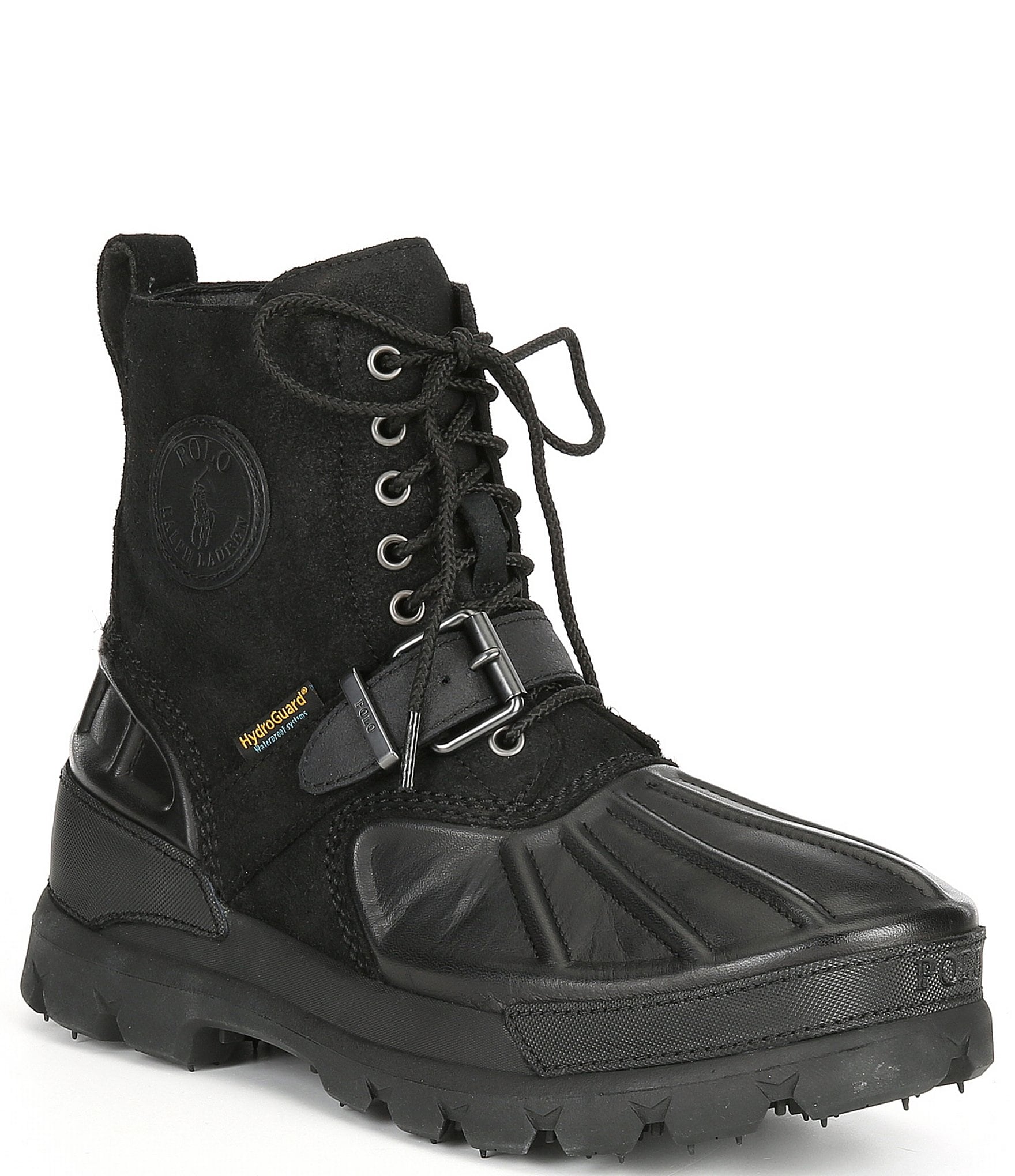 Polo Ralph Lauren Men's Oslo Buckled Detail Waterproof Cold Weather Boots