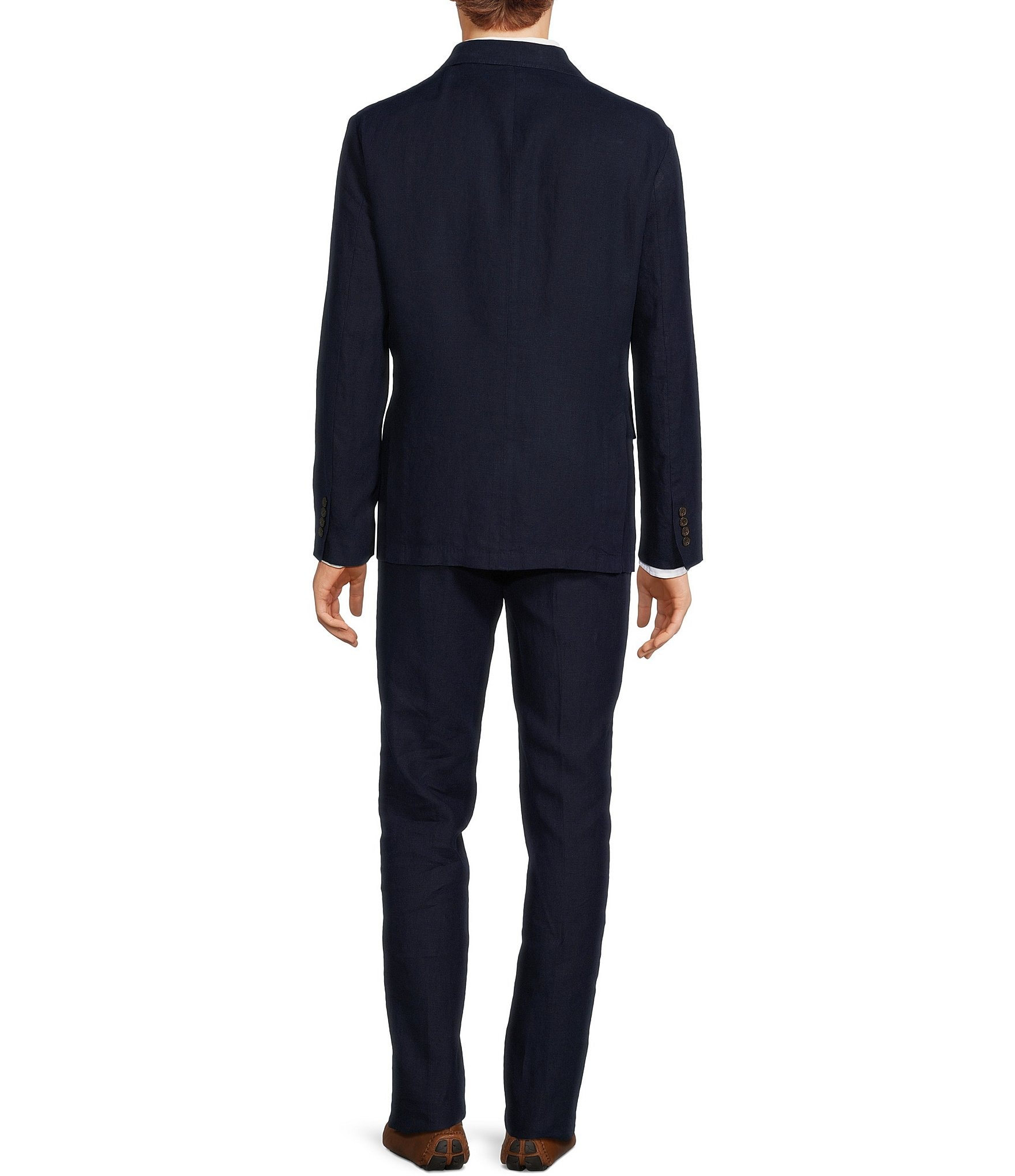 Polo Ralph Lauren Modern Fit Flat Front Linen Blend 2-Piece Suit