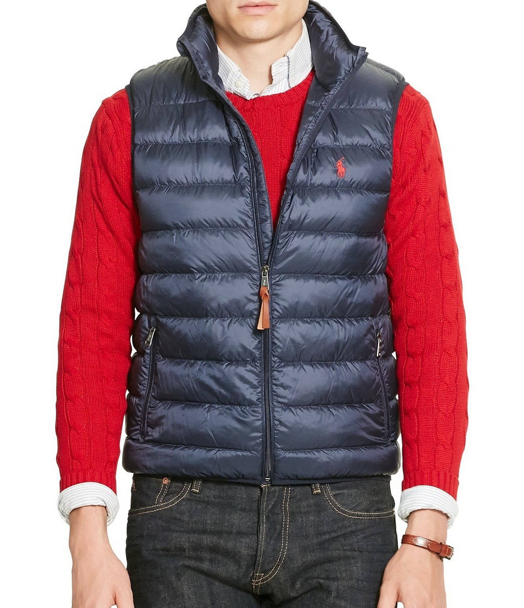 Polo Ralph Lauren Packable Down Vest | Dillards